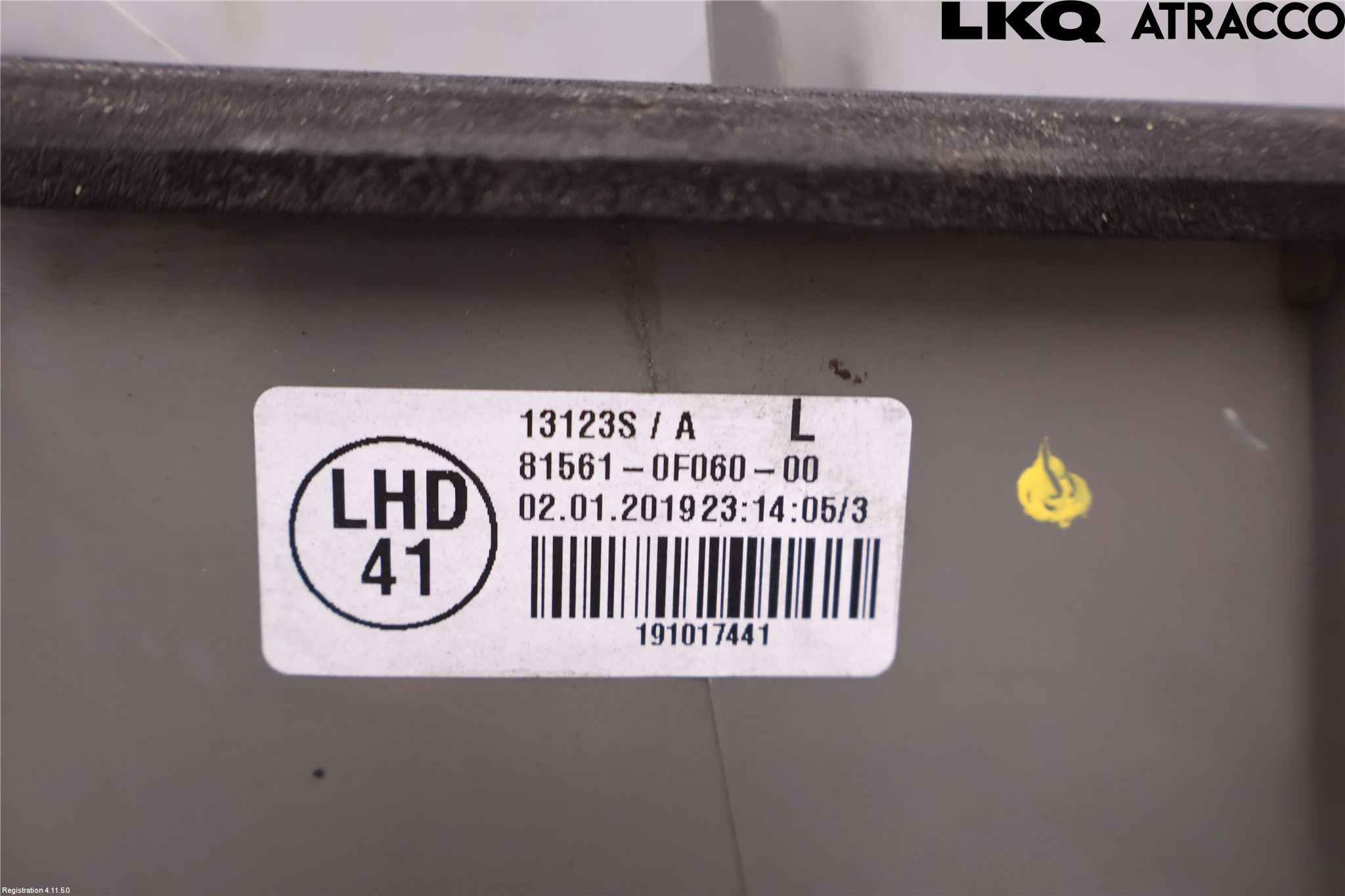 Toyota COROLLA 08-12 Bakljus Vänster