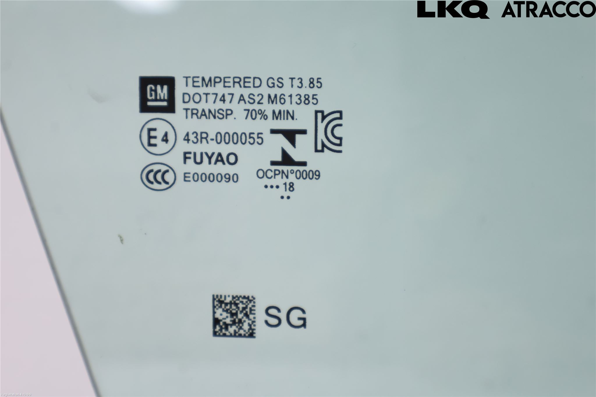 Opel ASTRA K 16-22 Dörruta Fram Höger