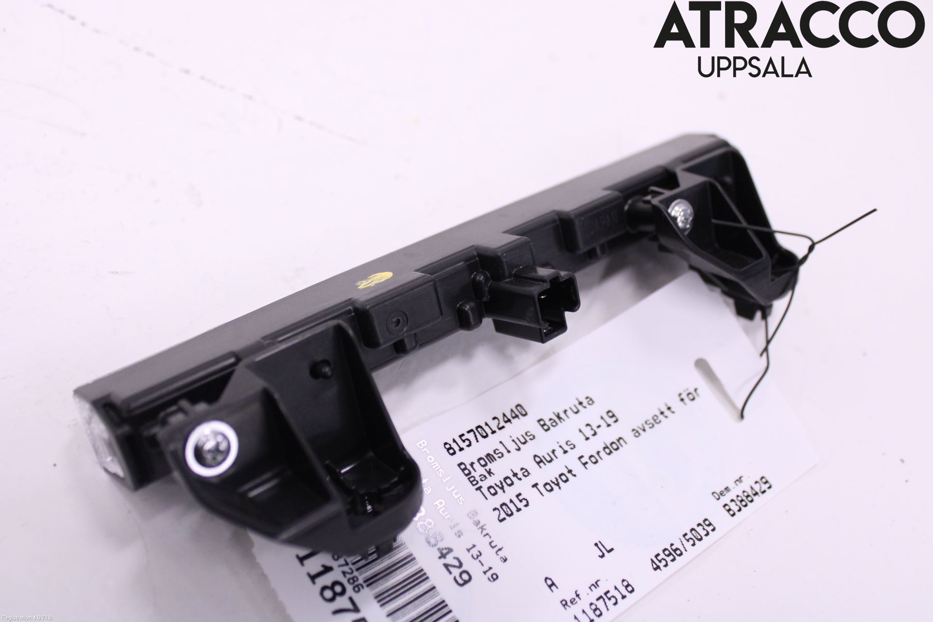 Toyota AURIS 13-19 Bromsljus Bakruta