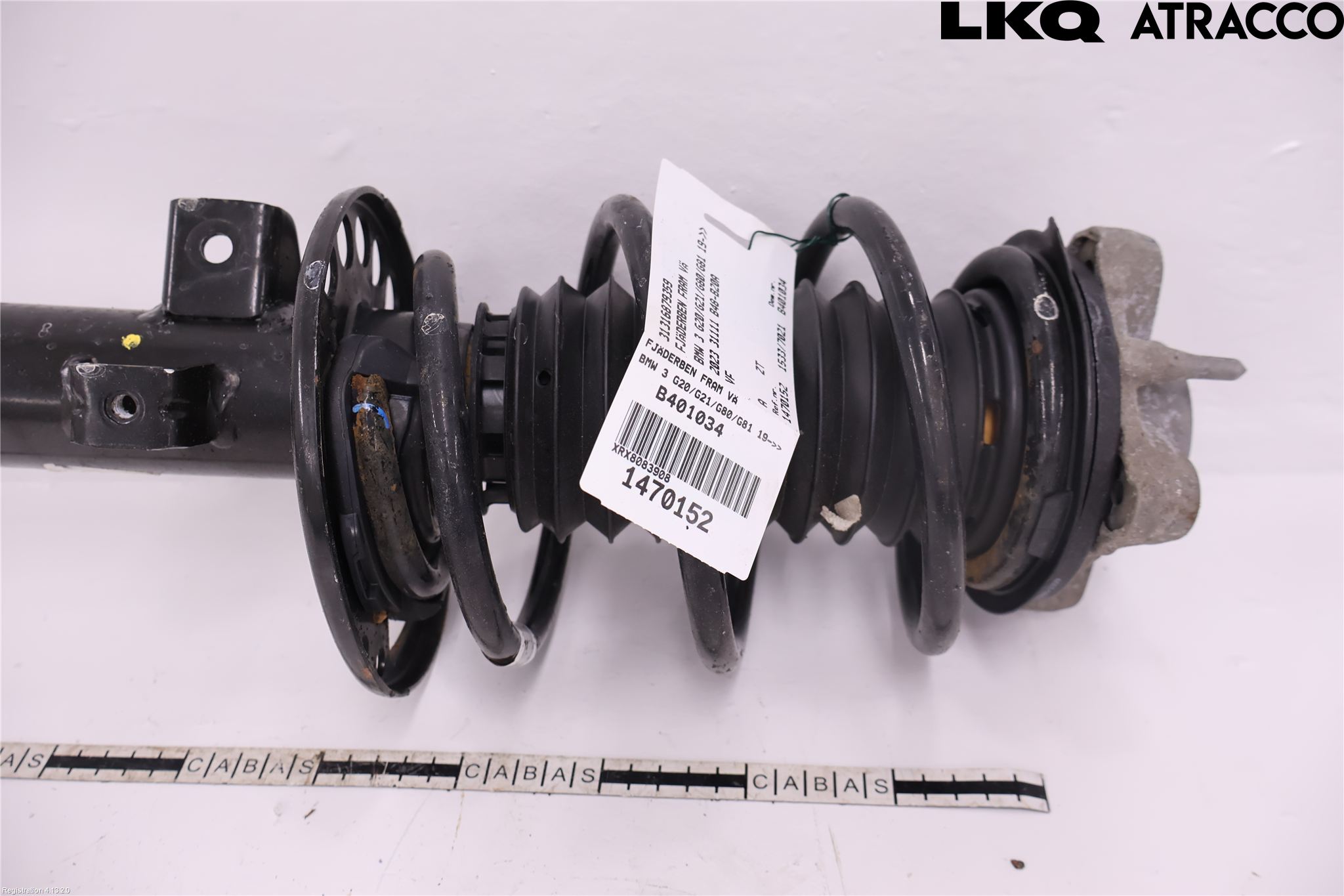 BMW 3 G20/G21/G80/G81 19- Fjäderben Fram Vänster