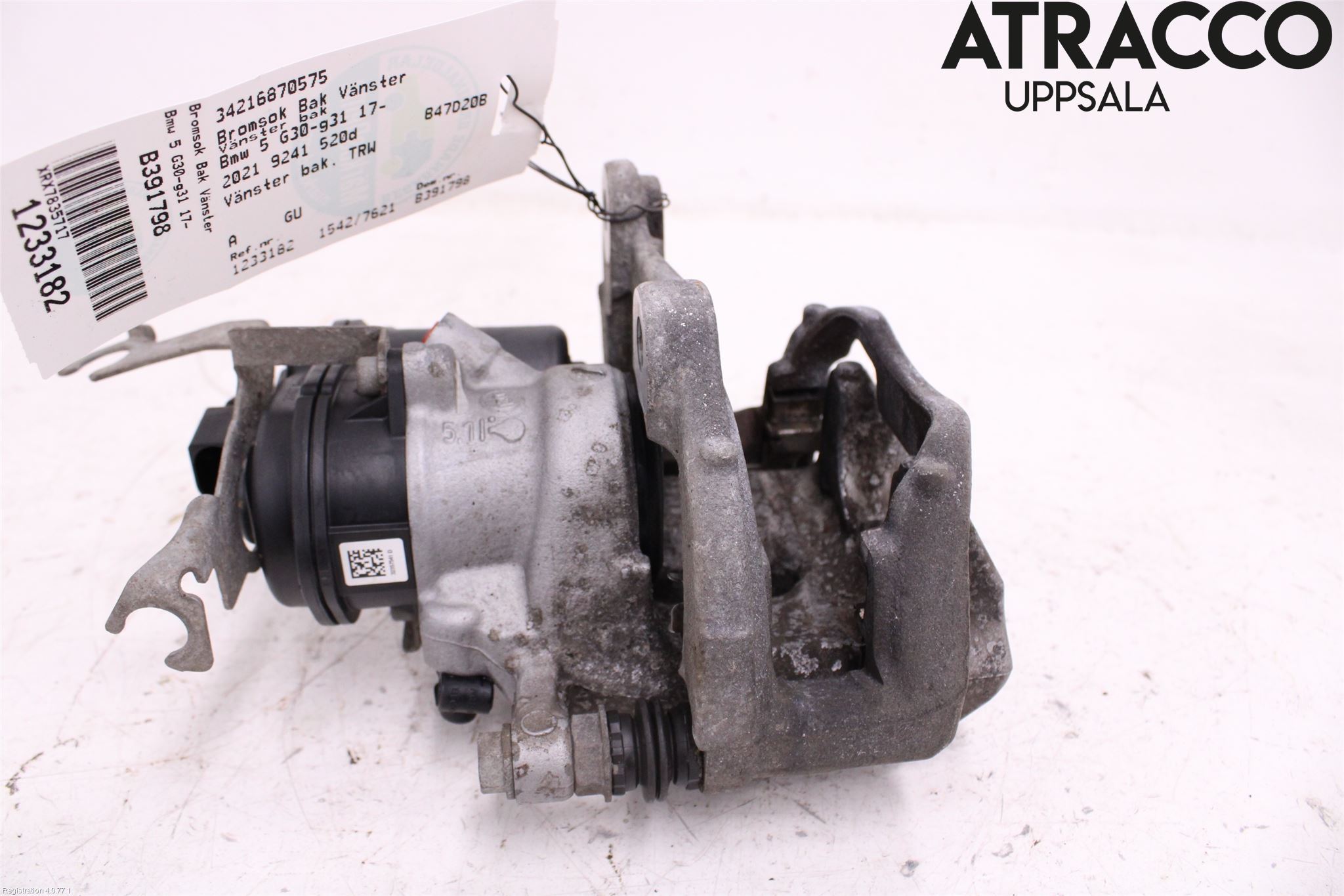 BMW 5 G30/G31/F90 17-23 Bromsok Bak Vänster