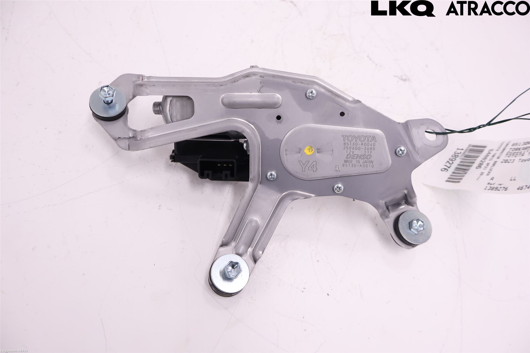 Toyota YARIS XP21 20- Torkarmotor Baklucka