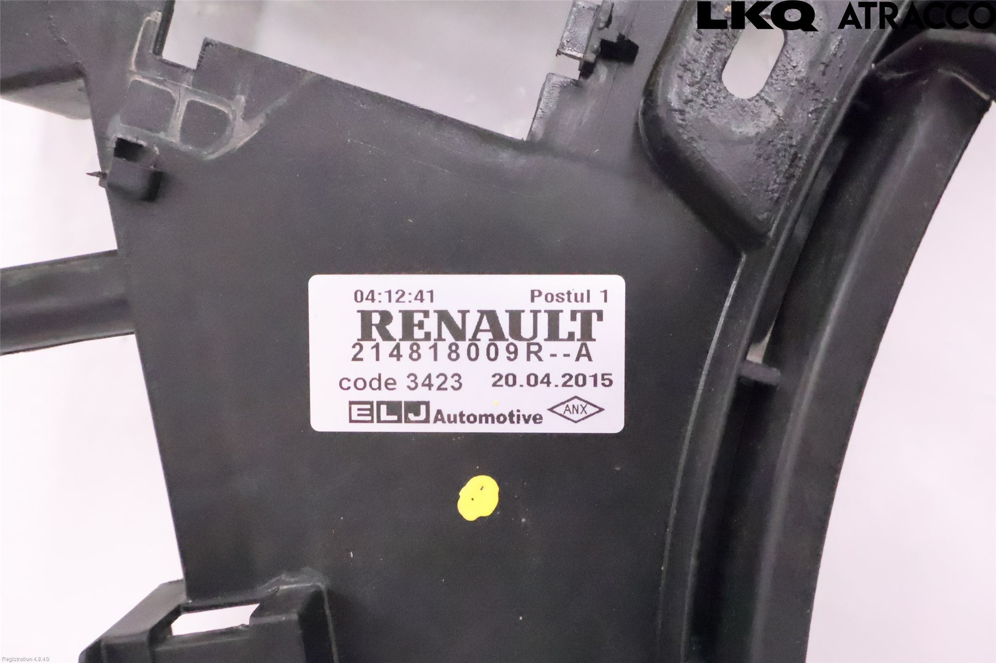 Renault CAPTUR 13-19 Kylfläktkåpa