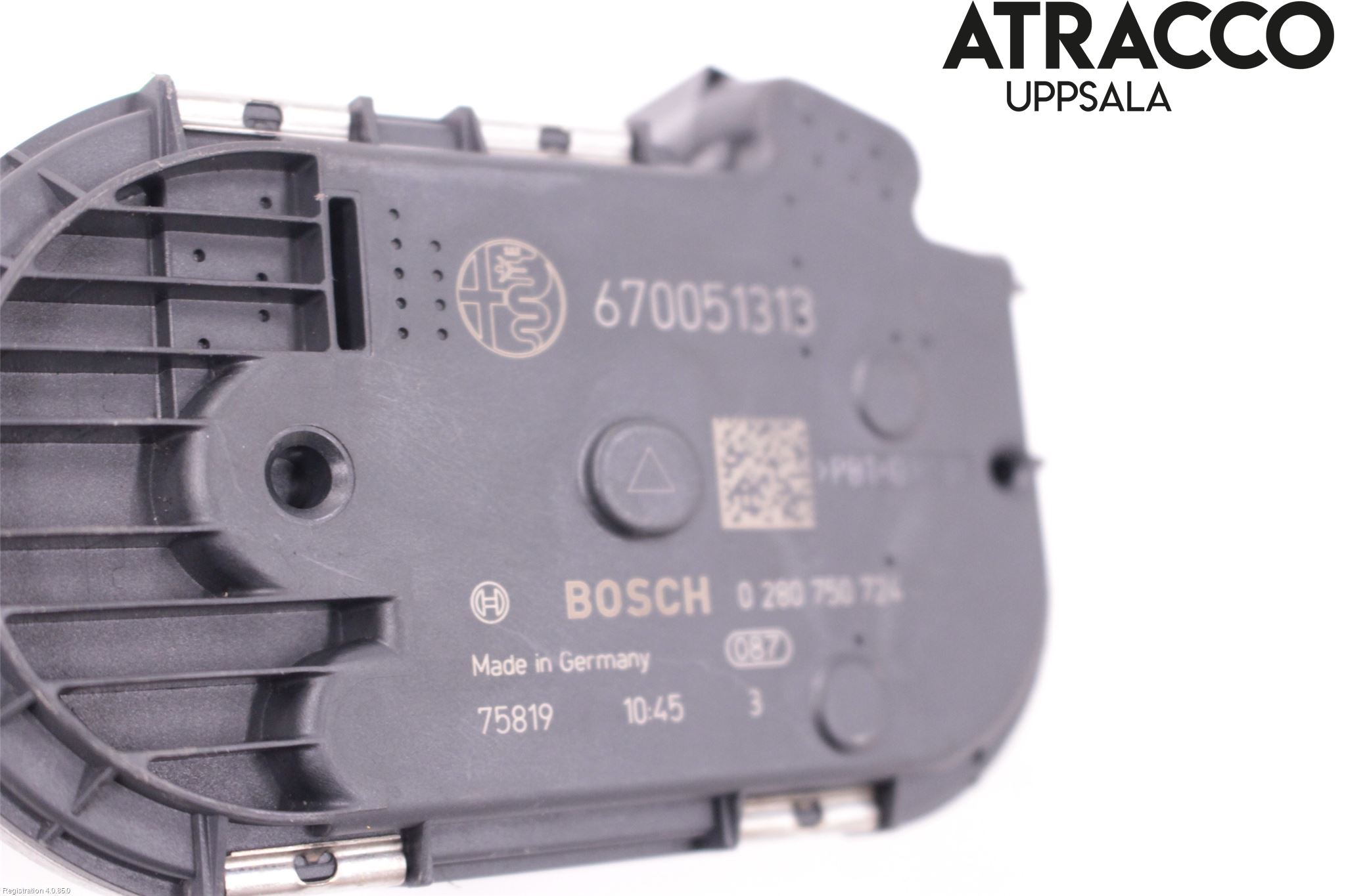 Alfa STELVIO 17- Injspjällhus