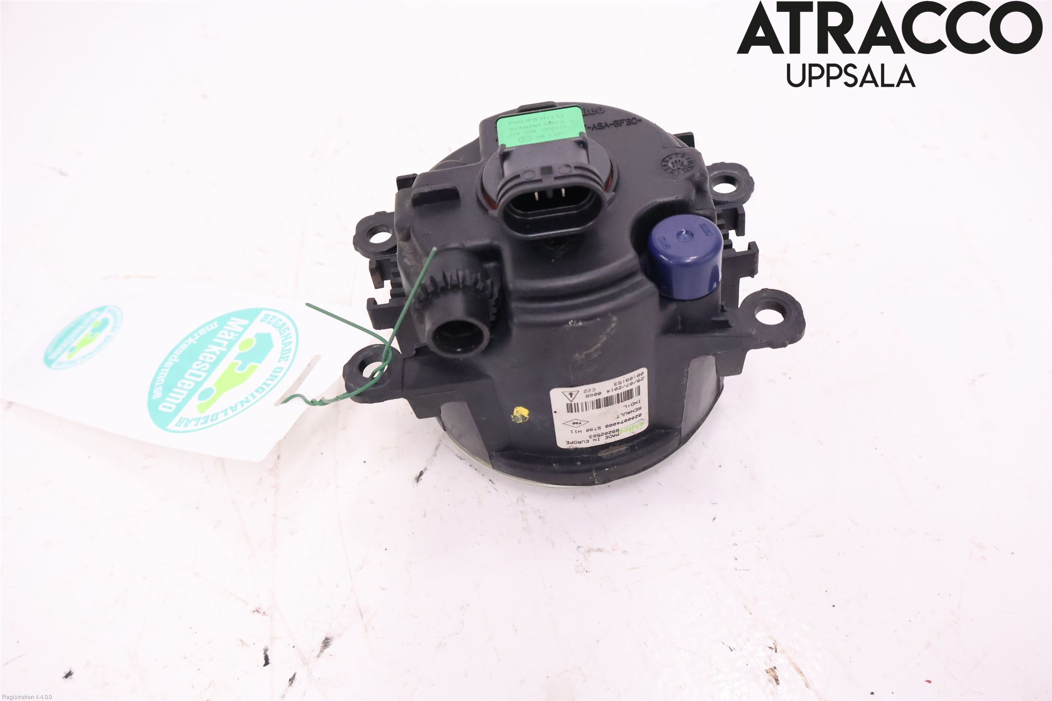 Renault MEGANE III 09-15 Dimljus-Varselljus Fram