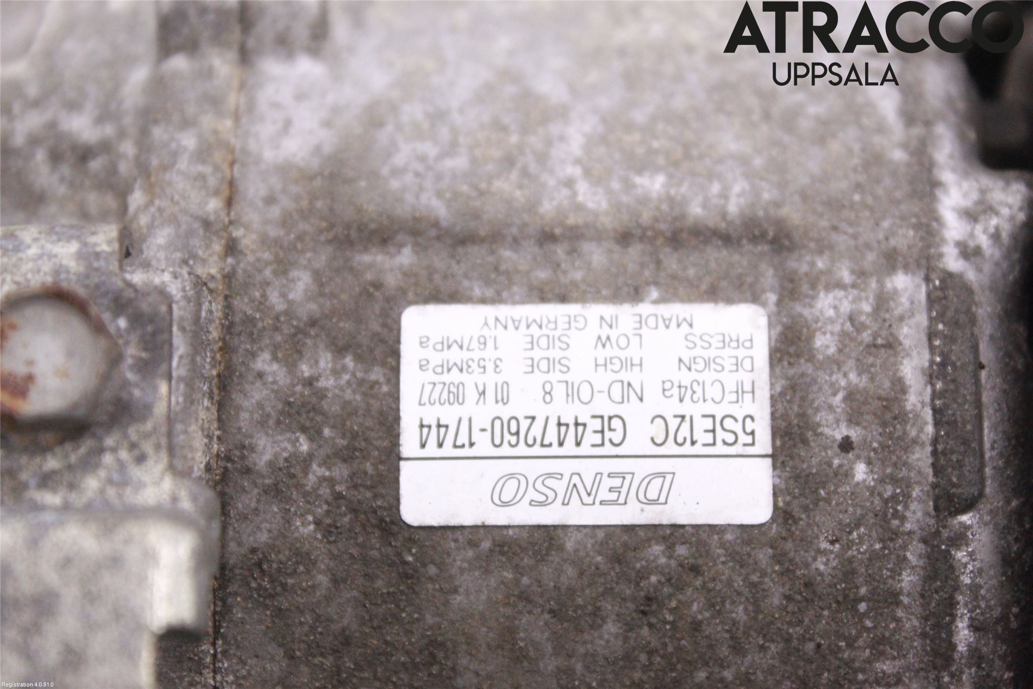 Toyota COROLLA VERSO 08-09 Ac Kompressor