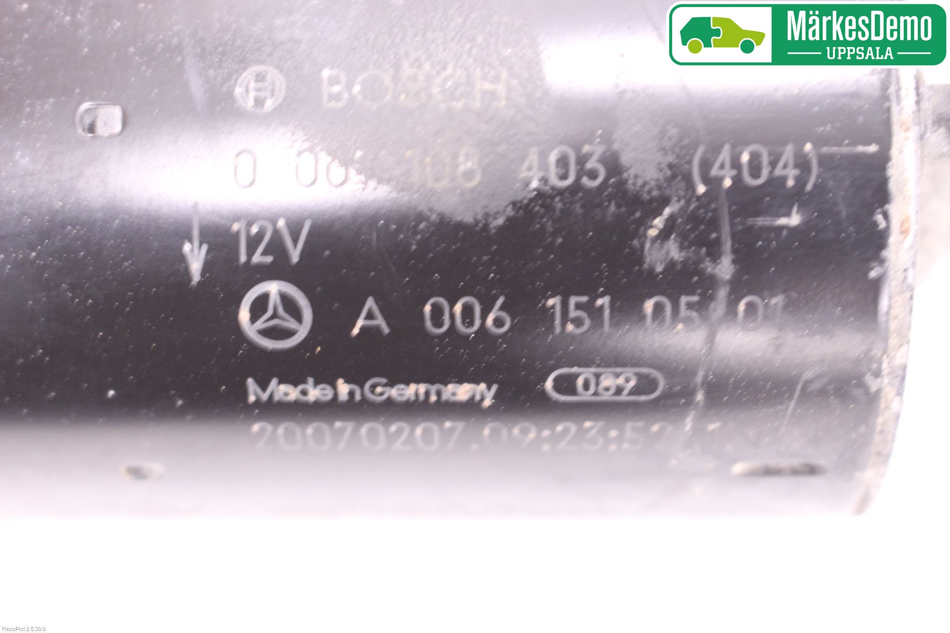 Mercedes-Benz MB E-KLASS (W211) 02-09 Startmotor