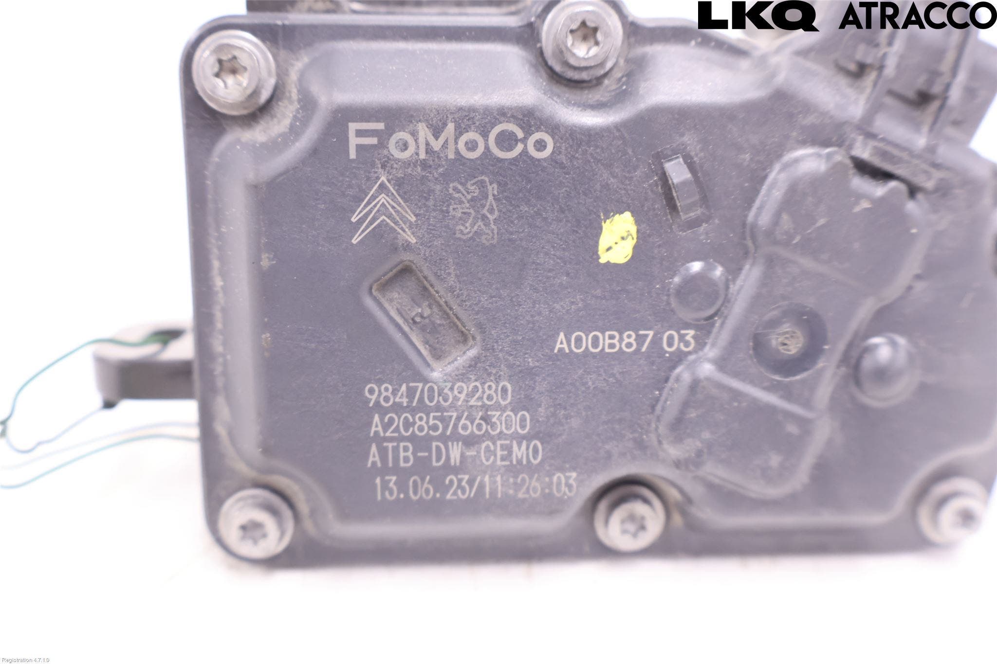 Opel VIVARO 20- Injspjällhus