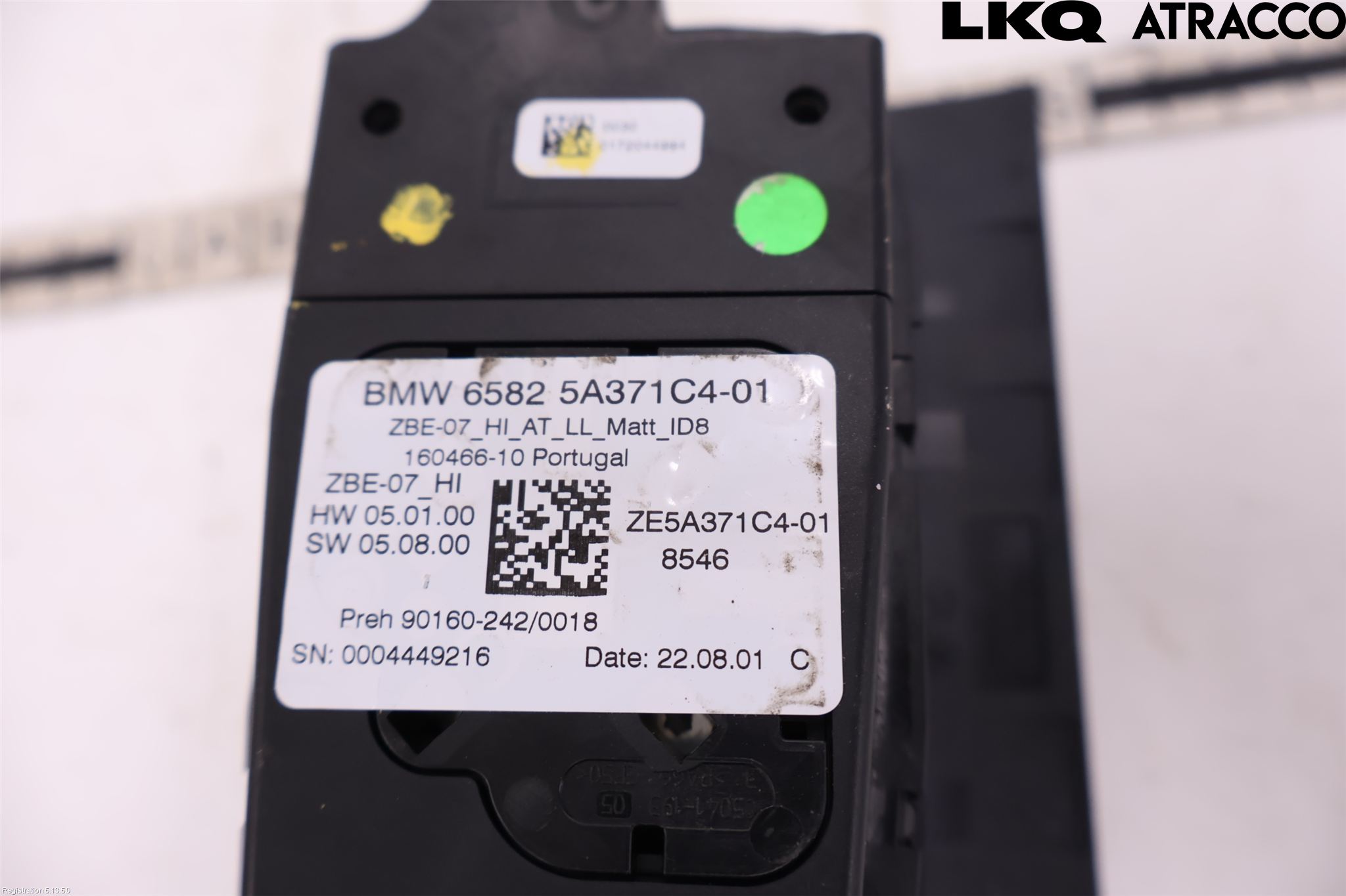 BMW 3 G20/G21/G80/G81 19- Strömställare Multifunktion