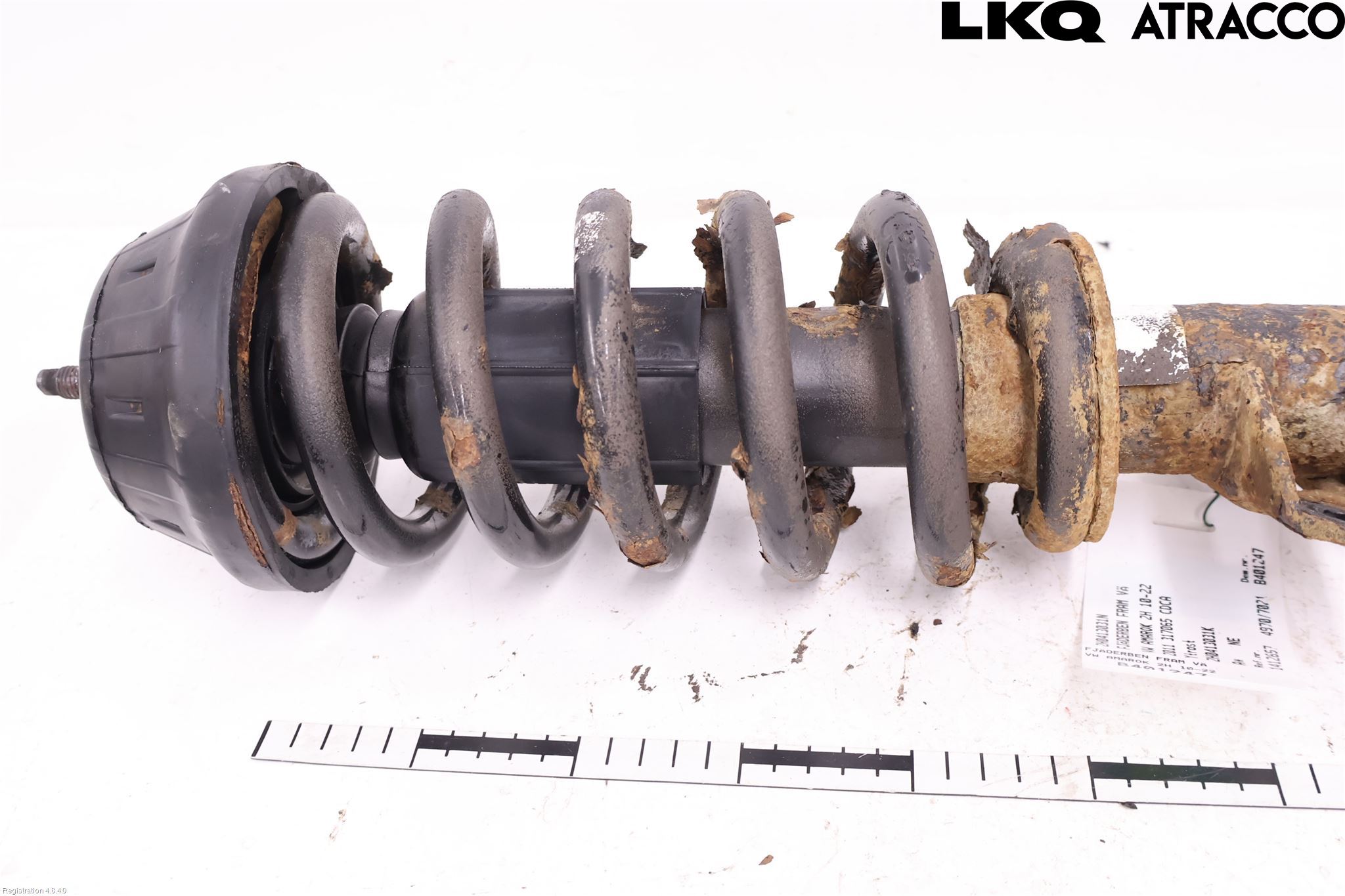 Volkswagen VW AMAROK 2H 10-22 Fjäderben Fram Vänster