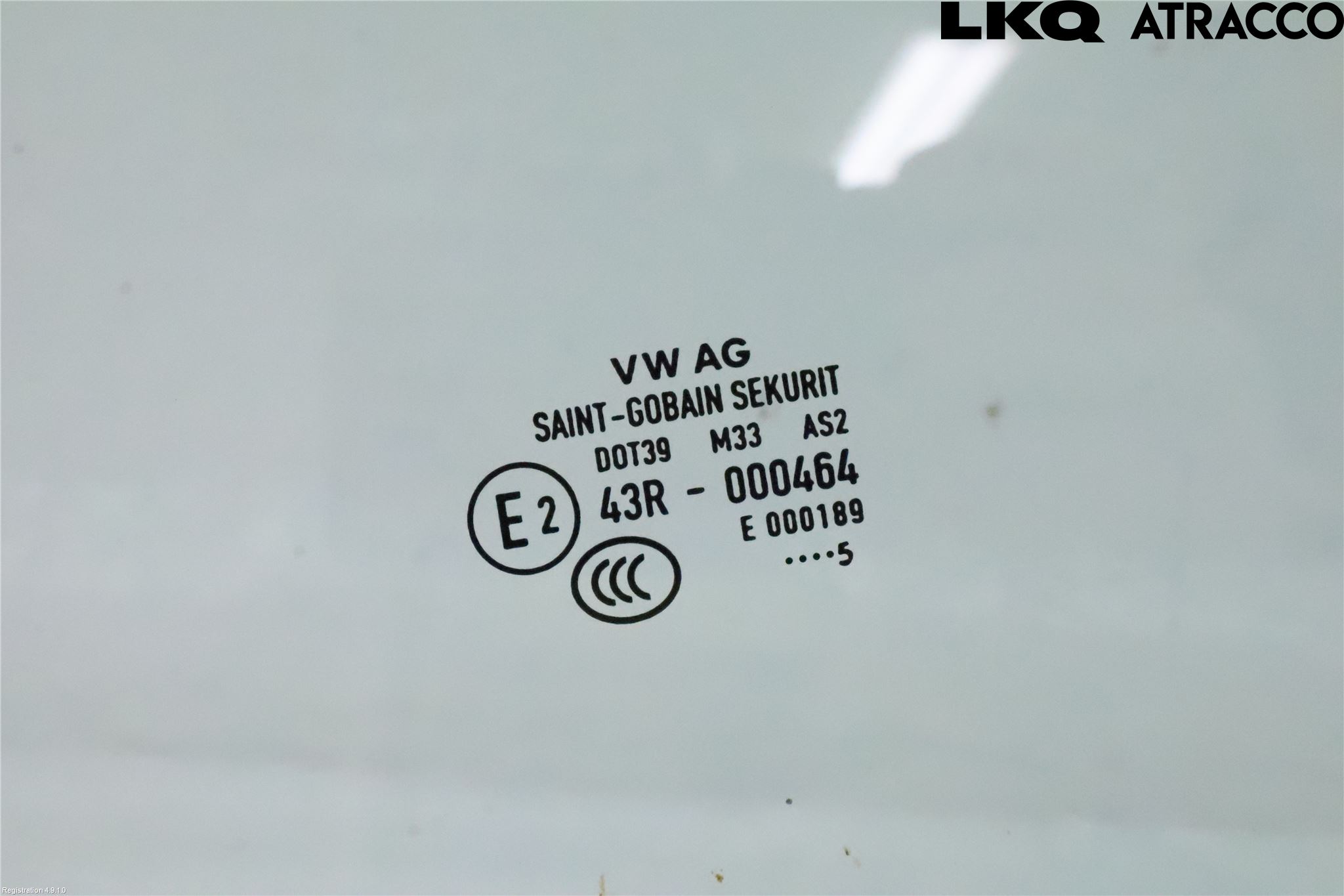 Volkswagen VW UP! / E-UP! Dörruta Fram Höger