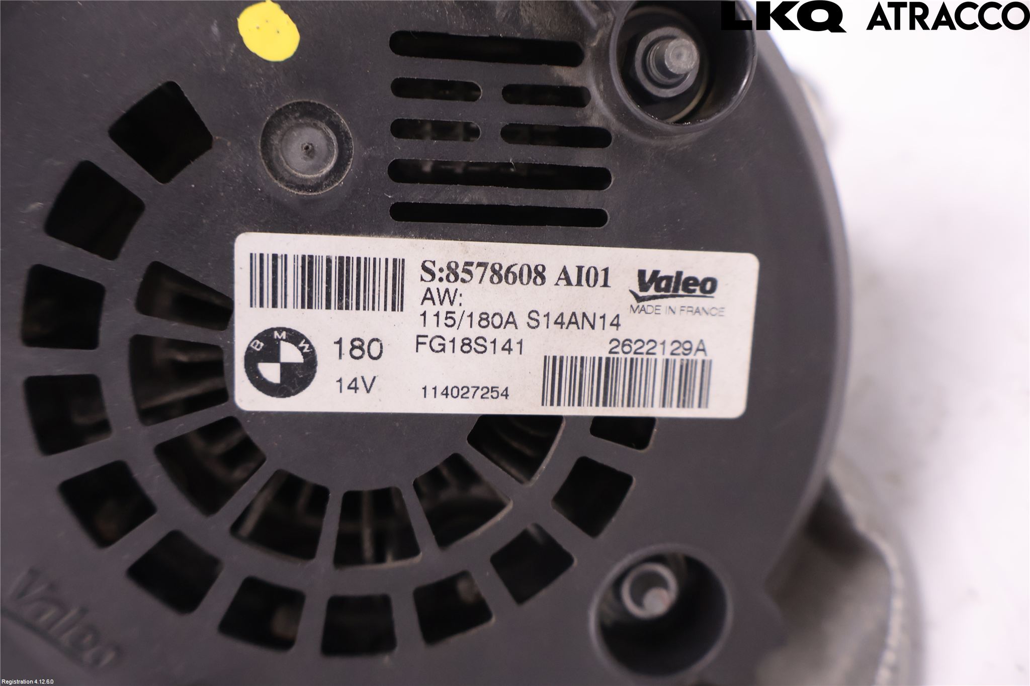 BMW 3 F30/F31/F80 12-19 Generator