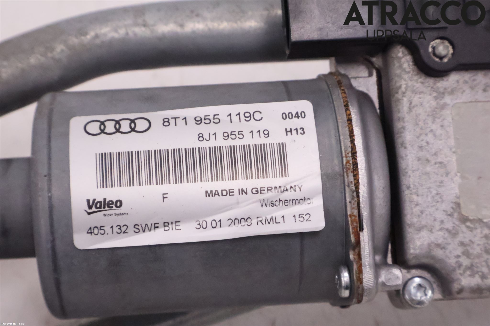 Audi A5 07-16 Torkarmotor Vindruta