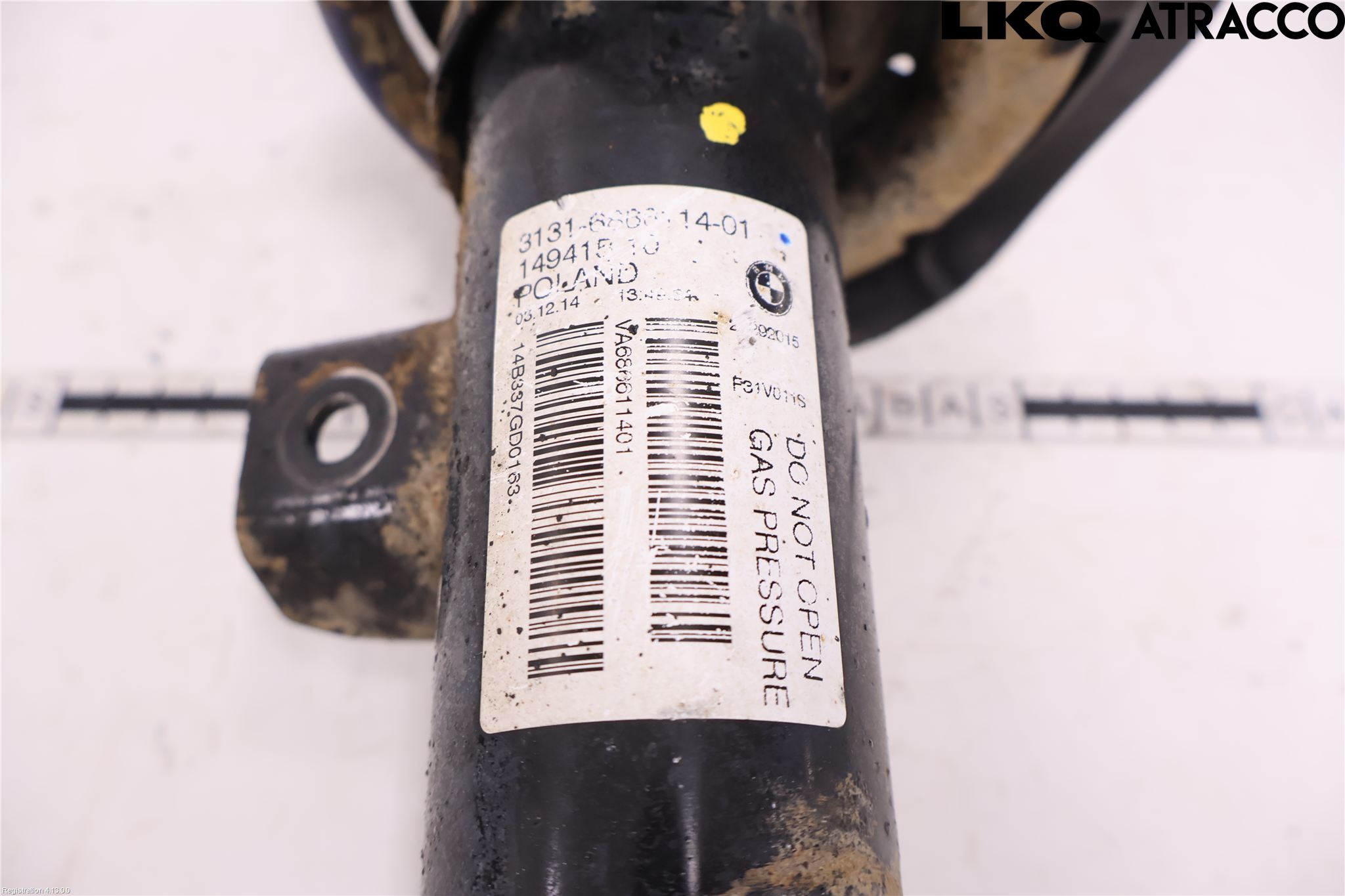 BMW 3 F30/F31/F80 12-19 Fjäderben Fram Vänster