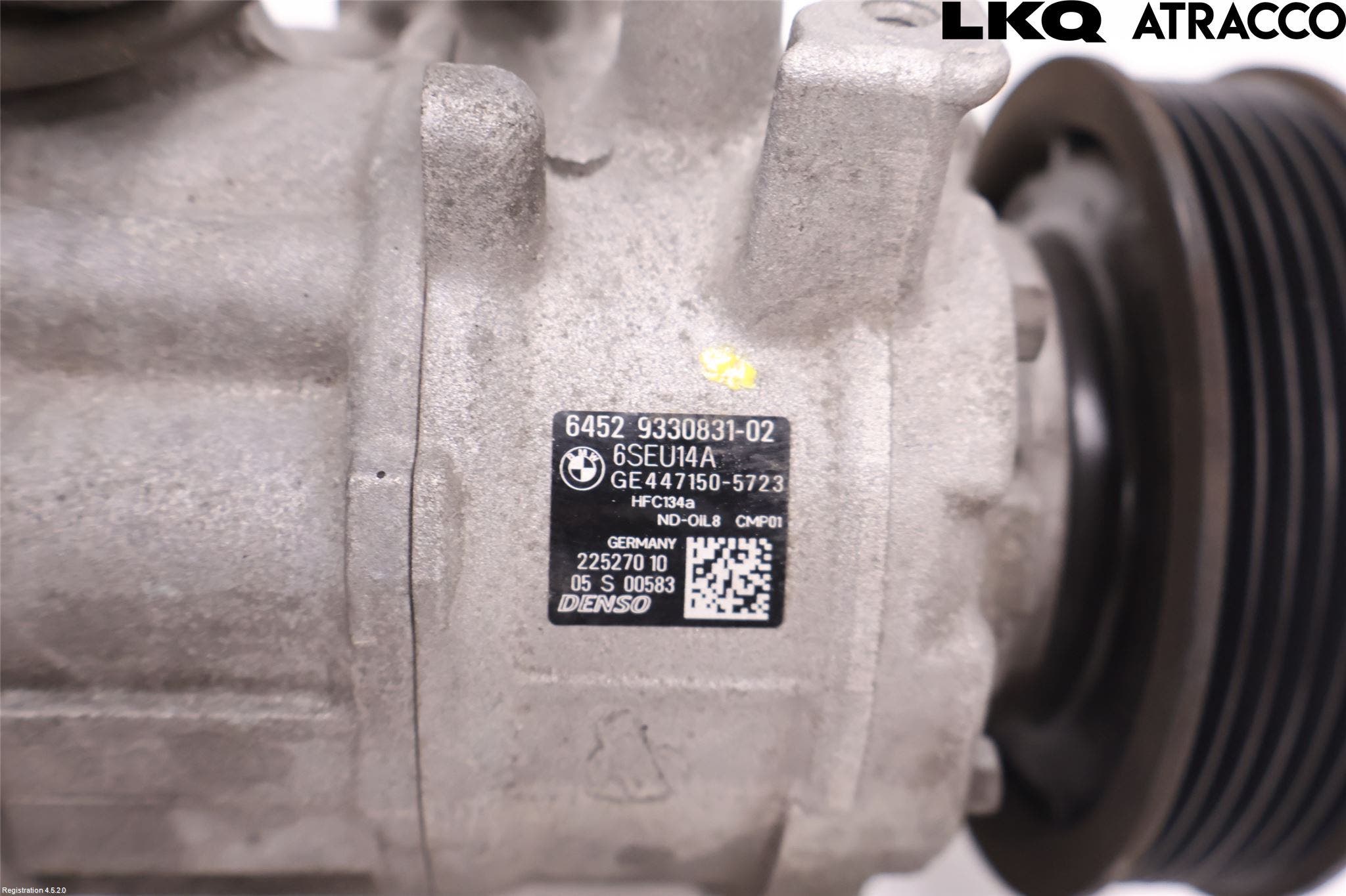 BMW 3 F30/F31/F80 12-19 Ac Kompressor