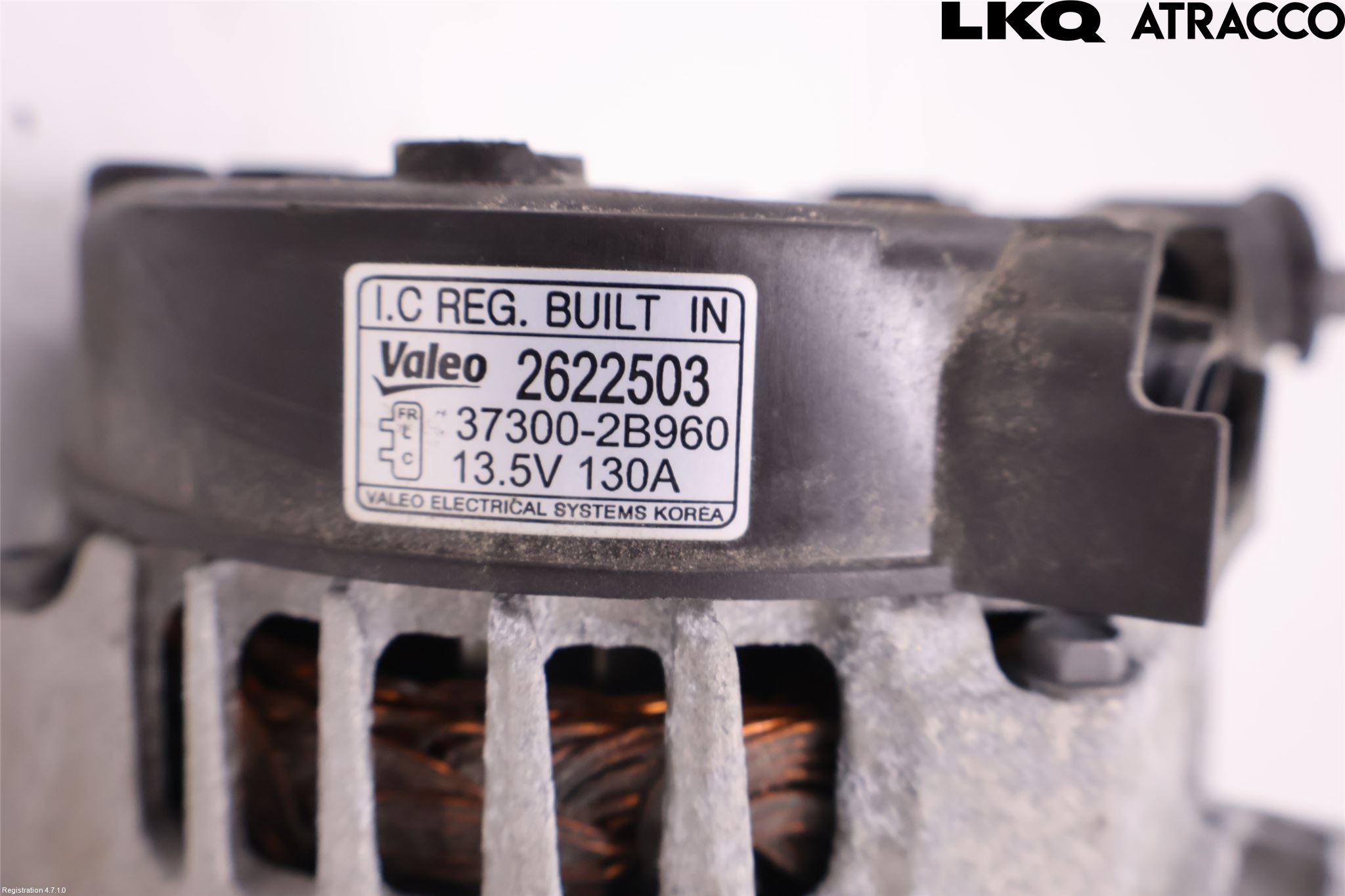 Kia SPORTAGE (QL) 16-21 Generator