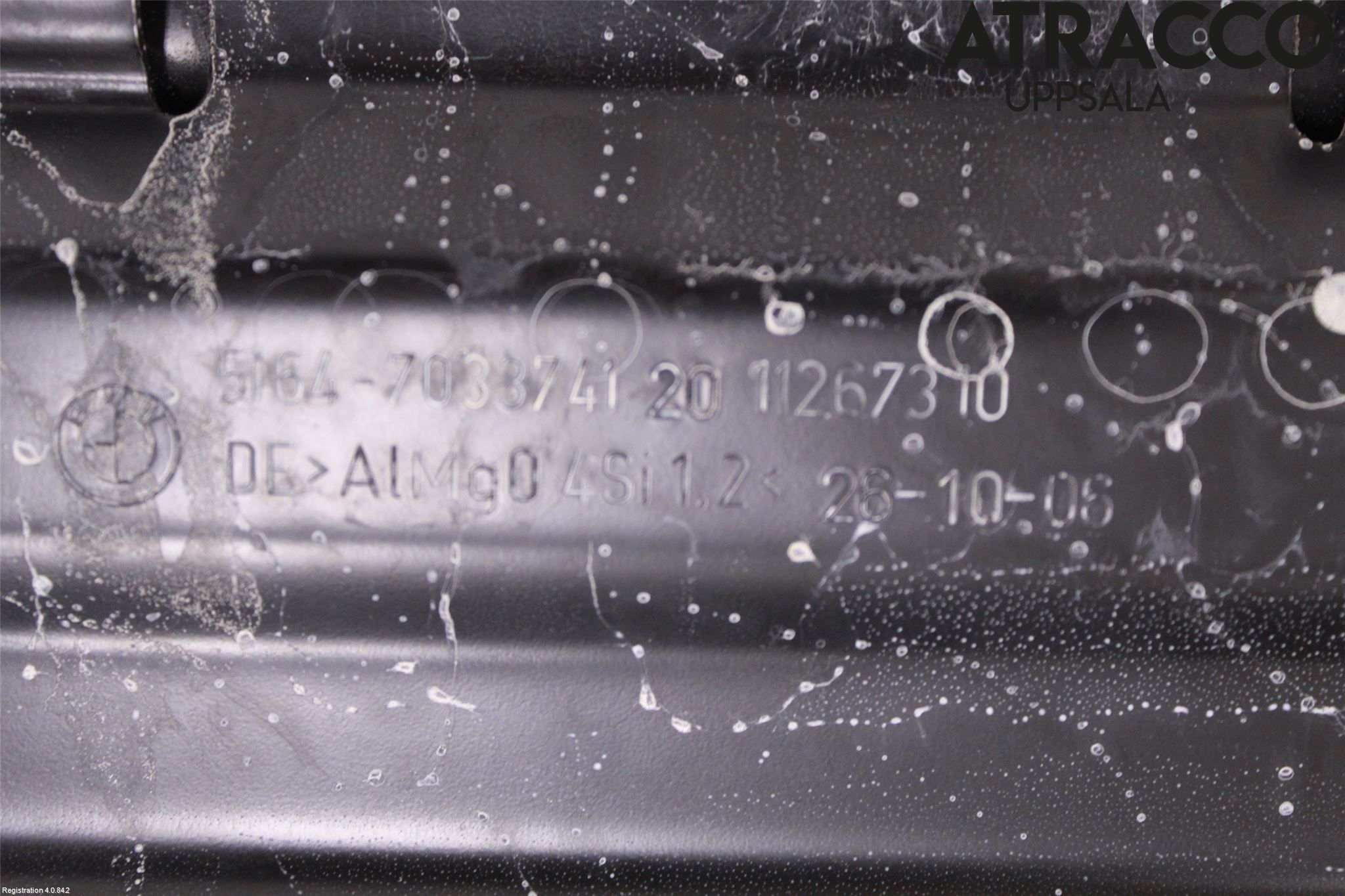 BMW 5 E60/61 Sed/Tou 02-10 Frontplåt