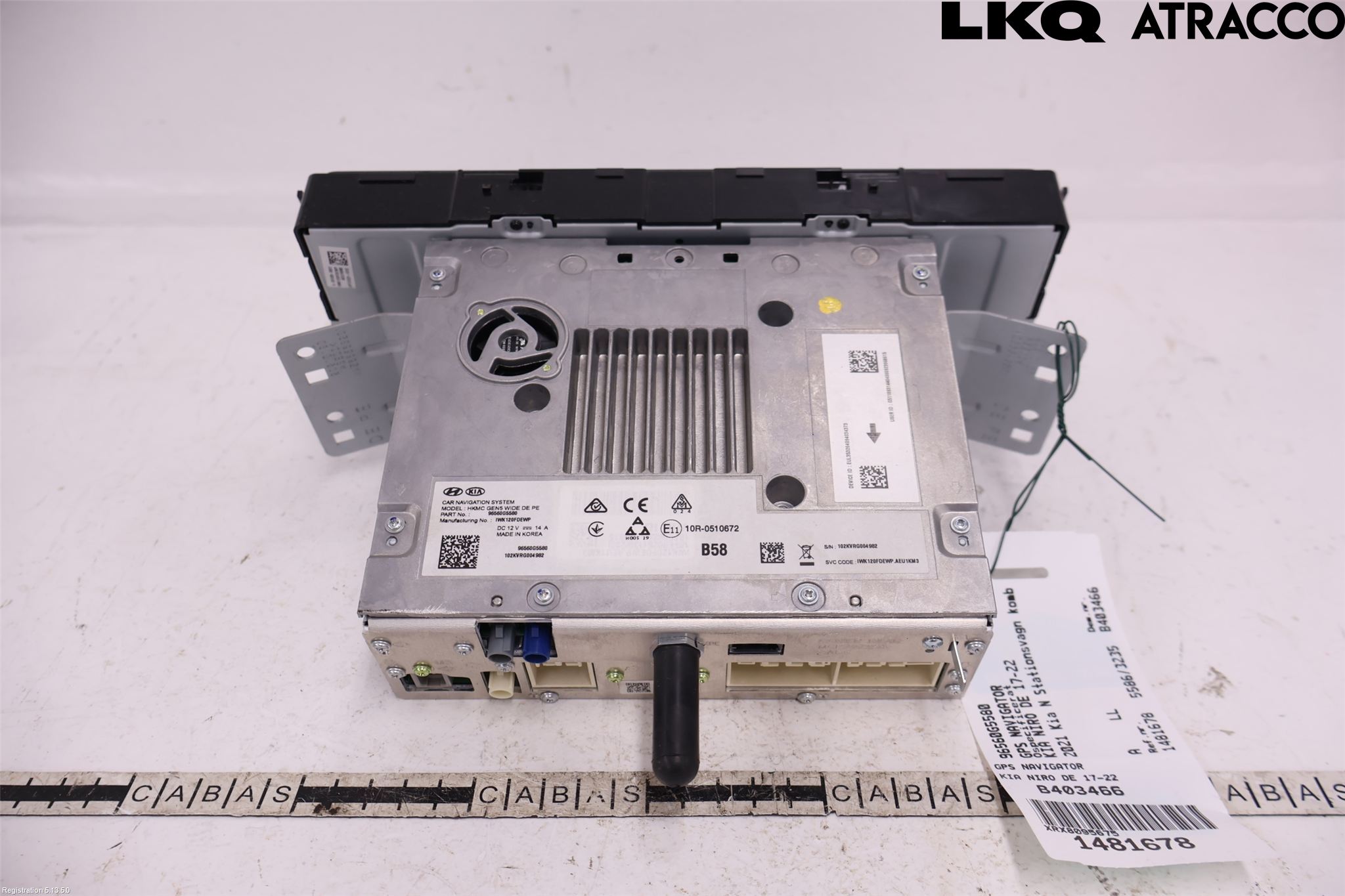 Kia NIRO (DE) 17-22 Gps Navigator
