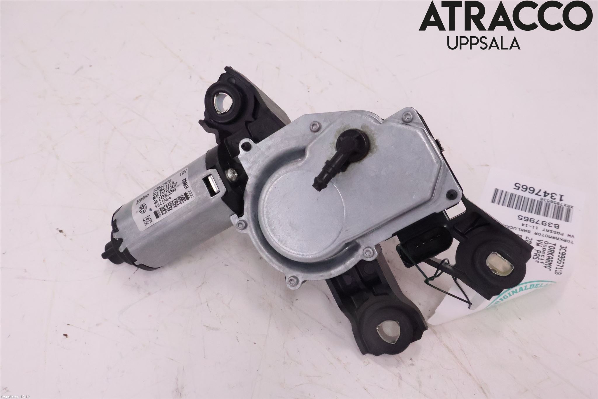 Volkswagen VW PASSAT 11-14 Torkarmotor Baklucka