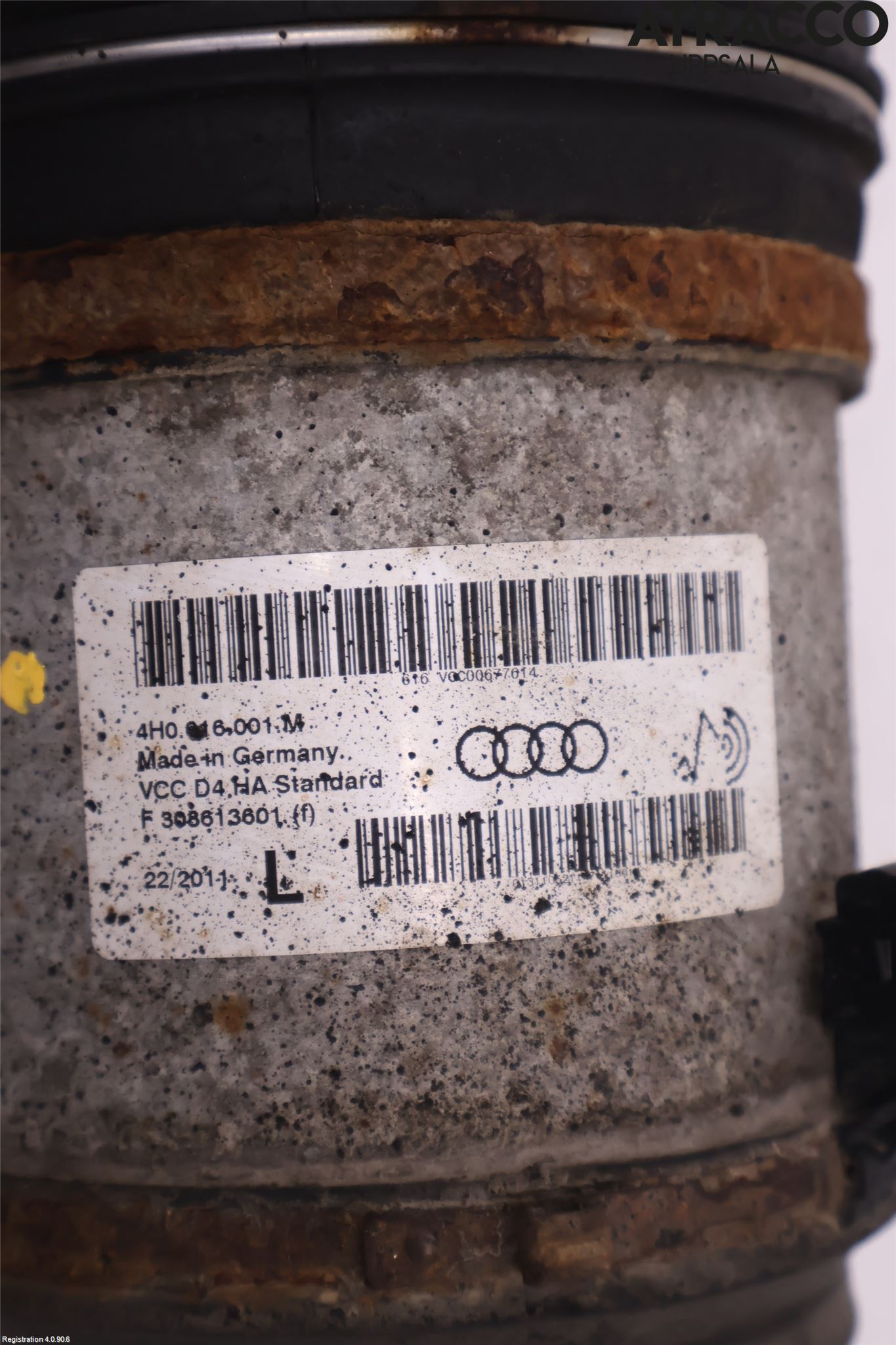 Audi A8/S8 4H 10-17 Fjäderben Bak Vänster