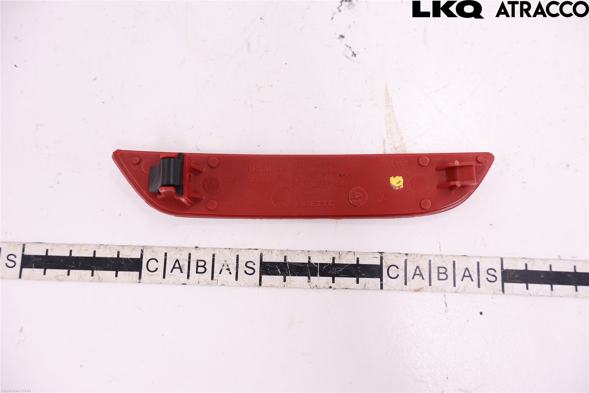 Renault CLIO IV 16-19 Dimljus/Reflex Bak