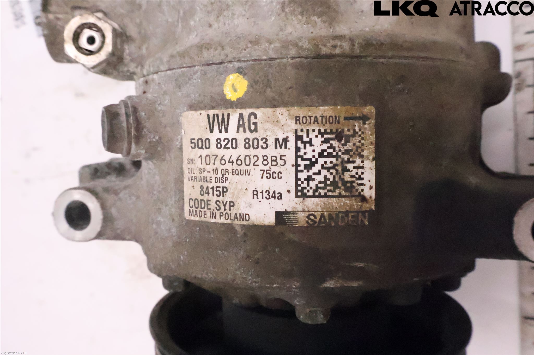 Volkswagen VW CADDY 16-20 Ac Kompressor