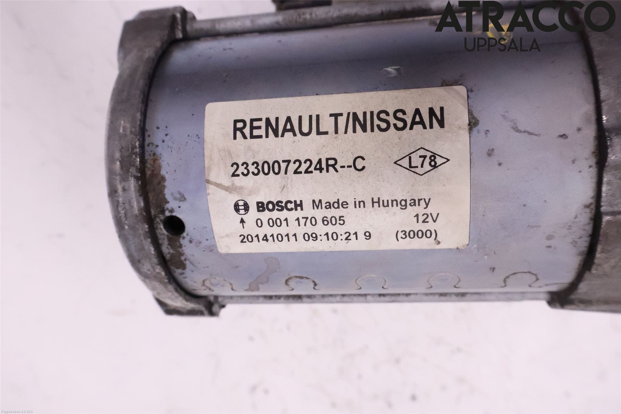 Nissan QASHQAI 14-17 Startmotor