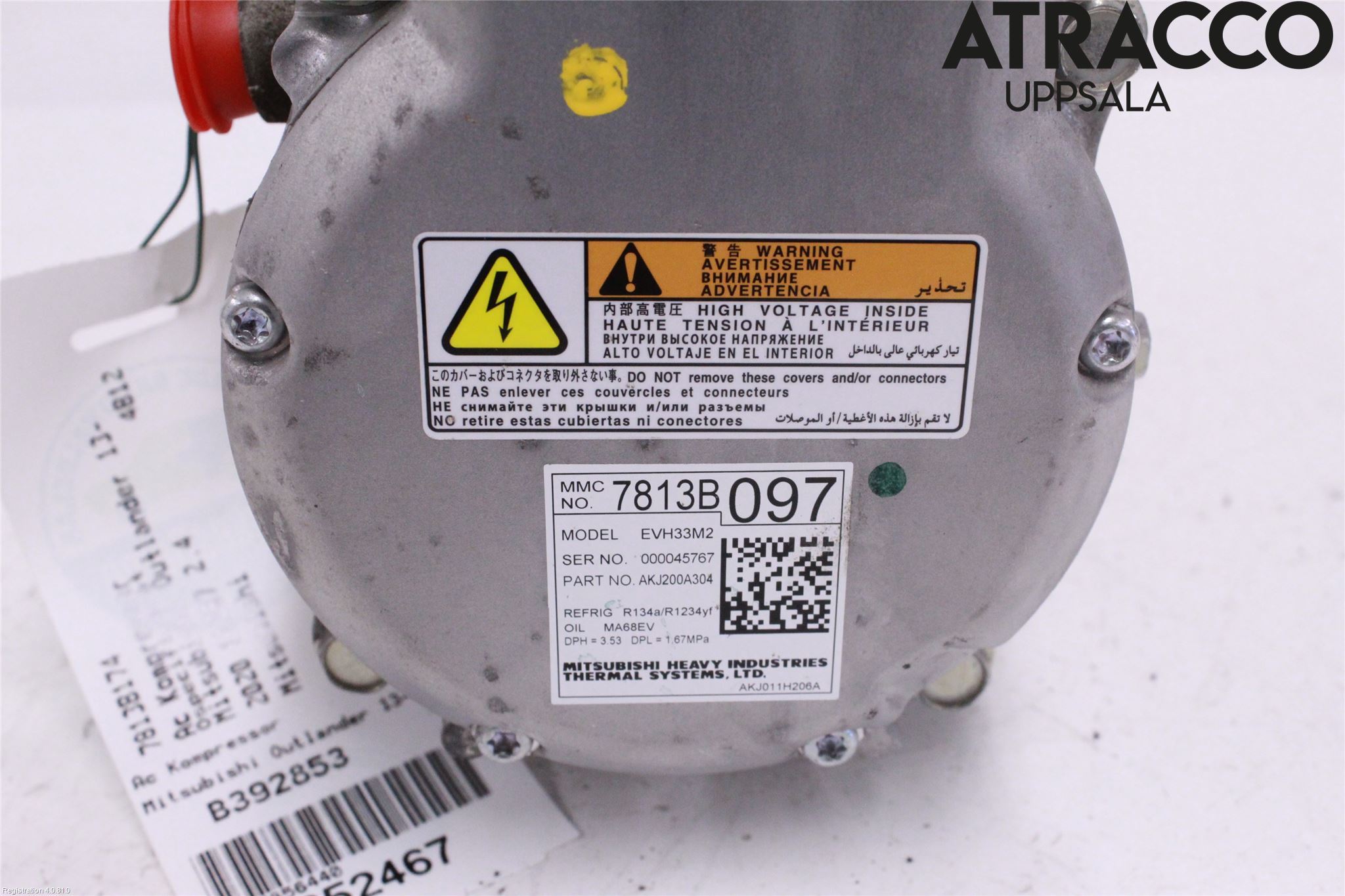 Mitsubishi OUTLANDER 13-21 Ac Kompressor