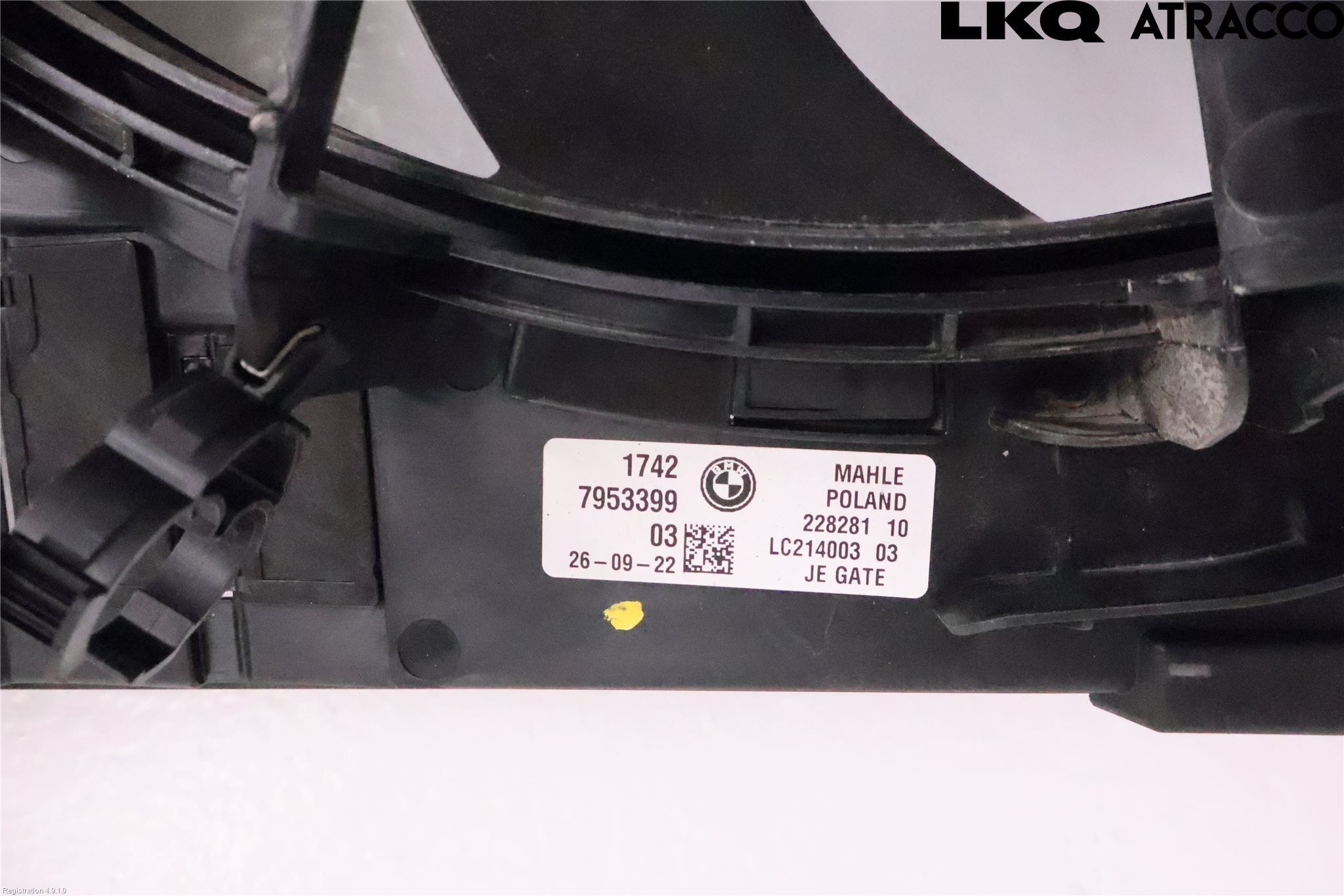 BMW 5 G30/G31/F90 17-23 Kylfläkt El