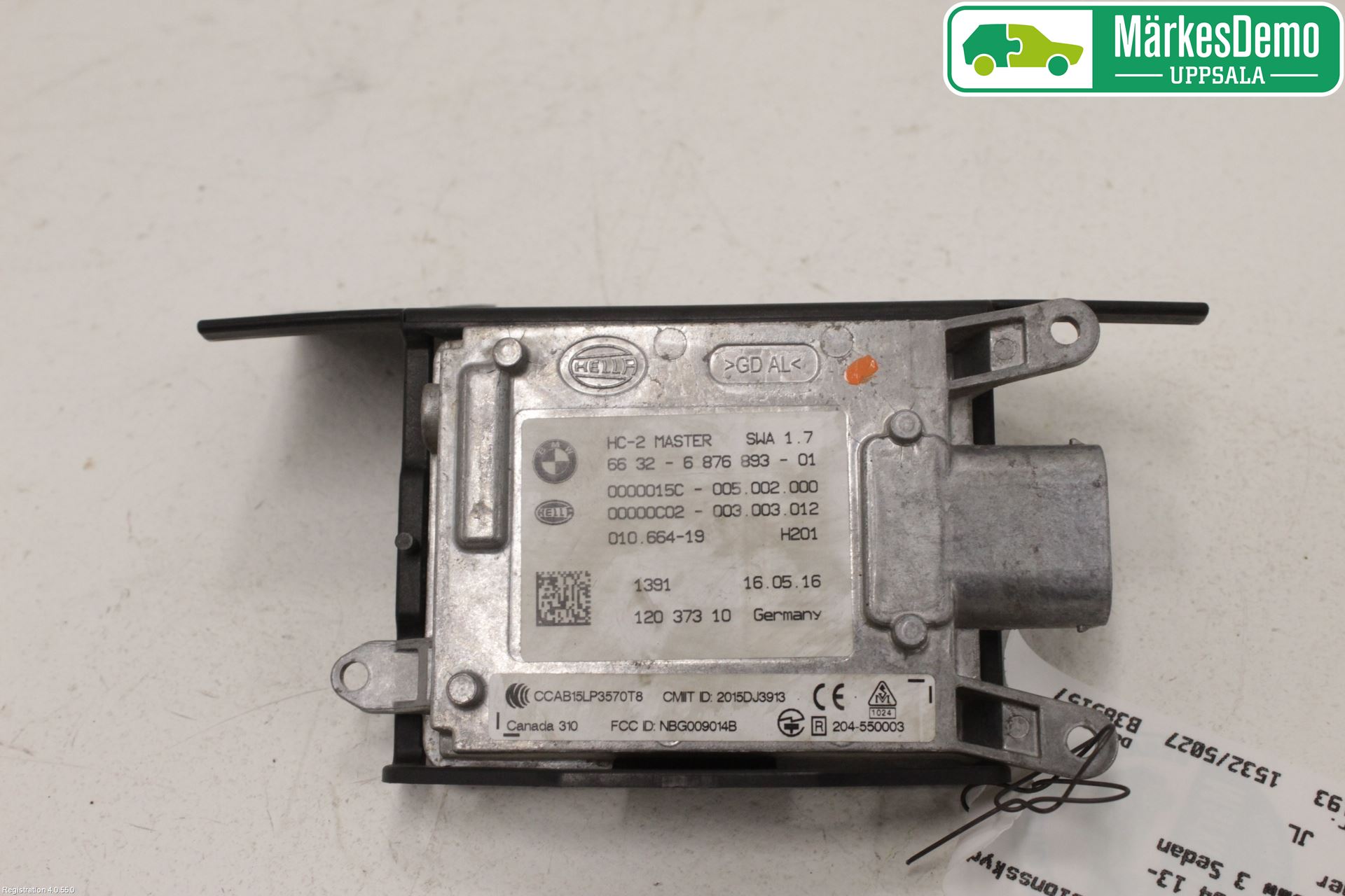 BMW 3 GT F34 13-19 Sensor Aktivt Kollisionsskydd