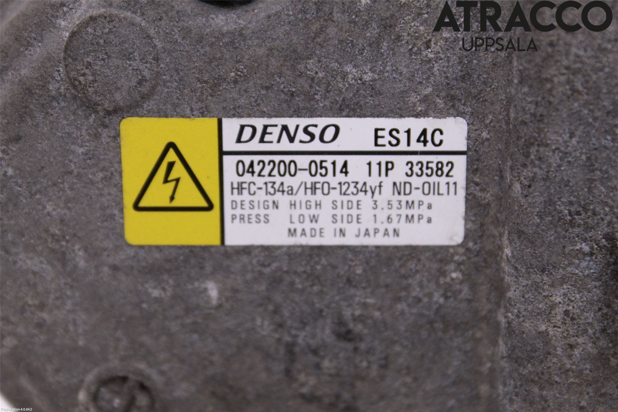 Toyota YARIS XP130 12-14 Ac Kompressor