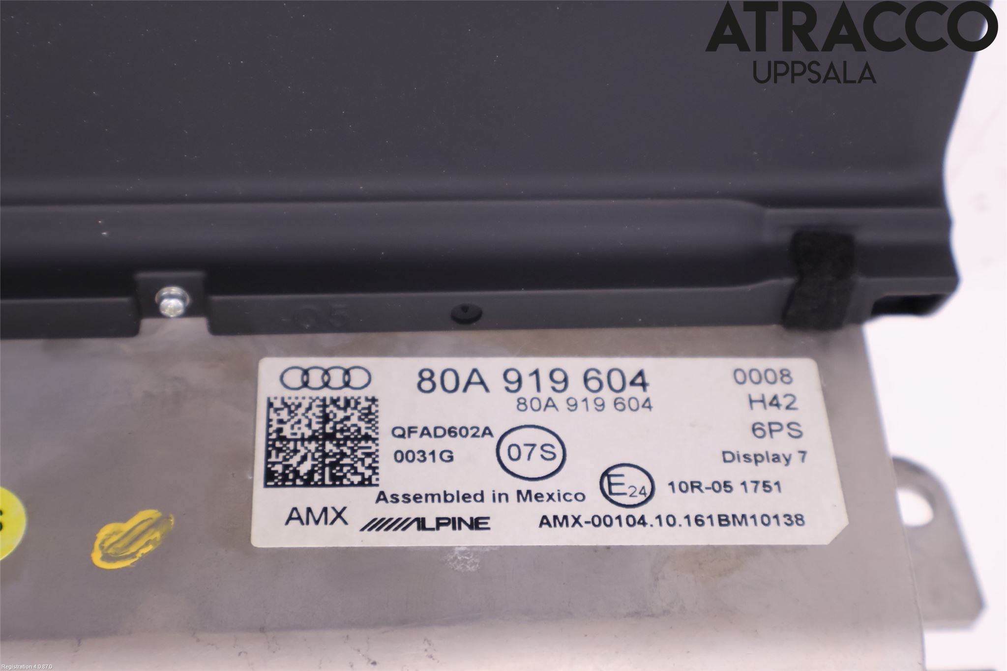 Audi Q5/SQ5 17- Bildskärm