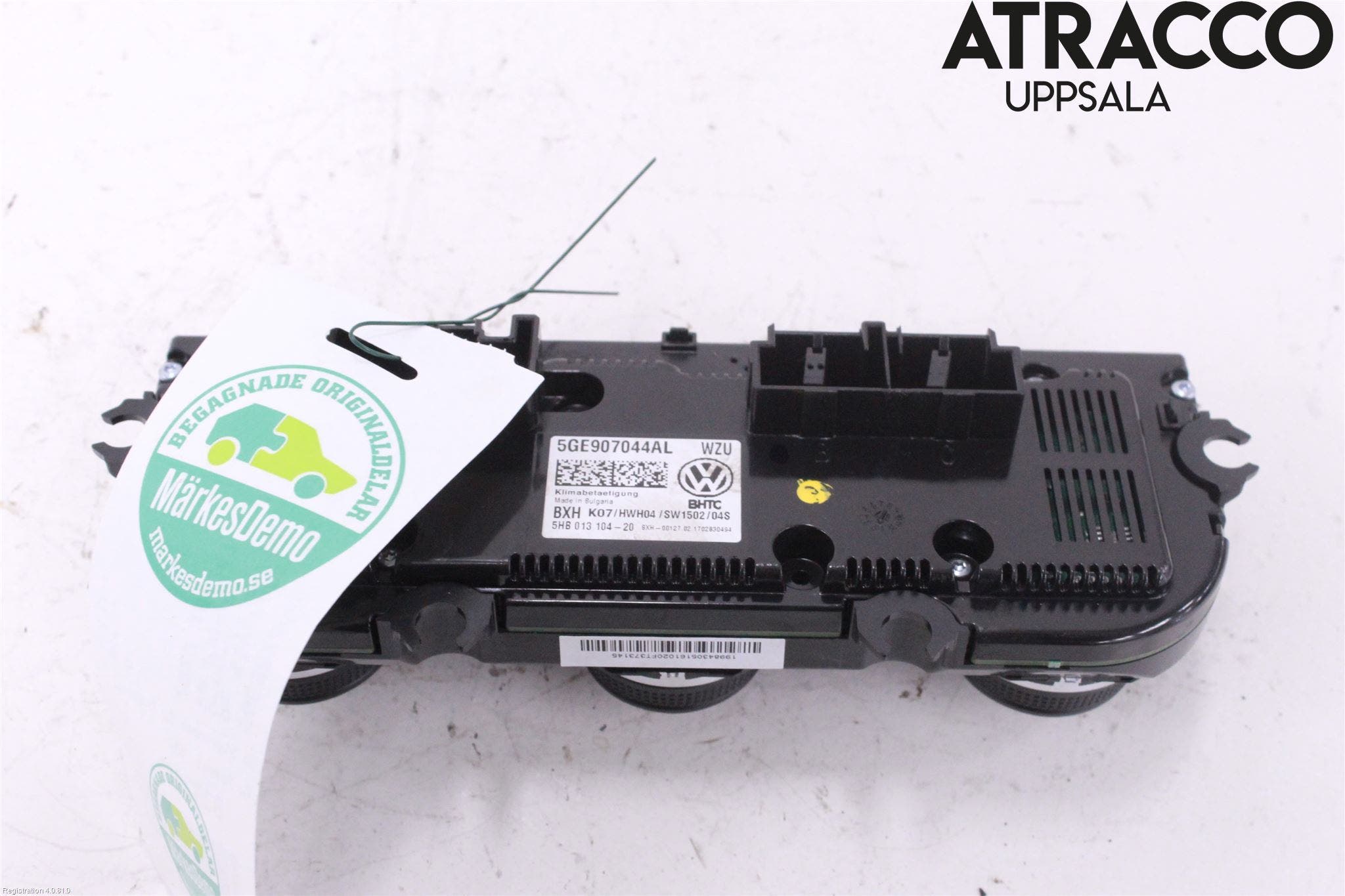 Volkswagen VW PASSAT 15-19 Ac Styrenhet Ac Manöveren