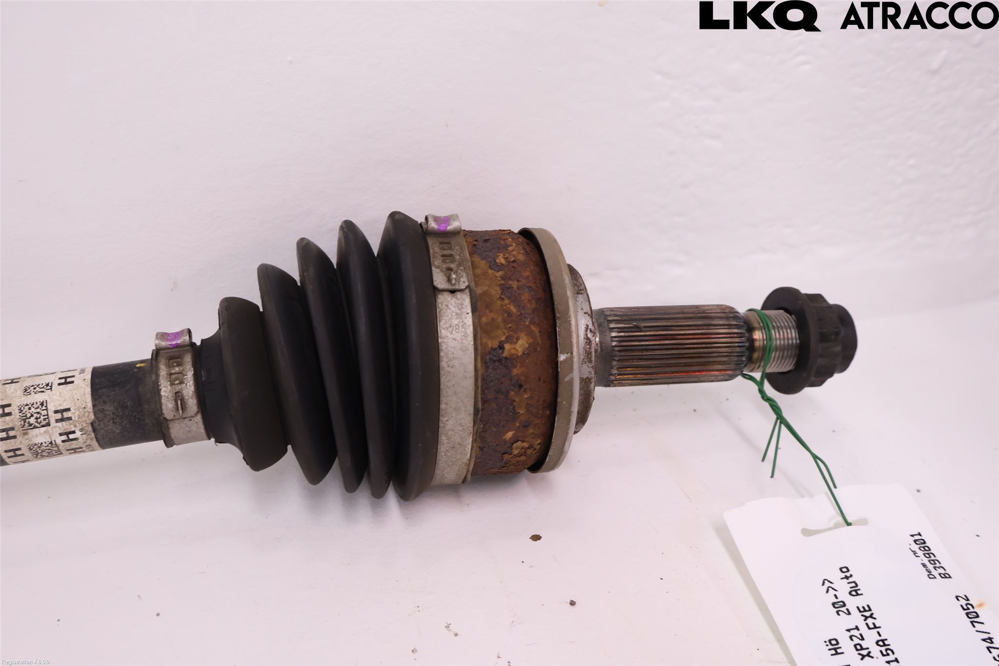 Toyota YARIS XP21 20- Drivaxel Fram Höger