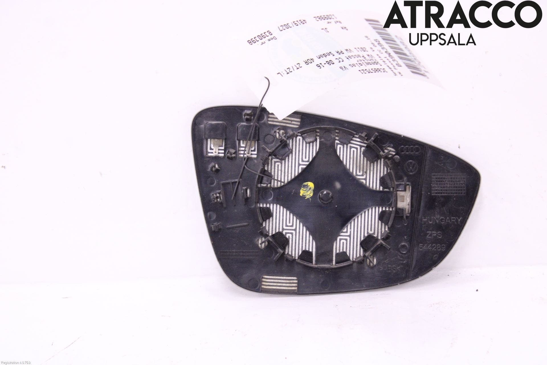 Volkswagen VW PASSAT CC 08-16 Spegelglas Vä