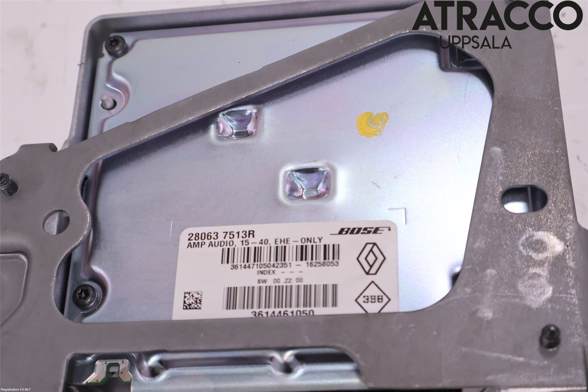 Renault MEGANE IV 16-23 Radio-Stereo Förstärkare