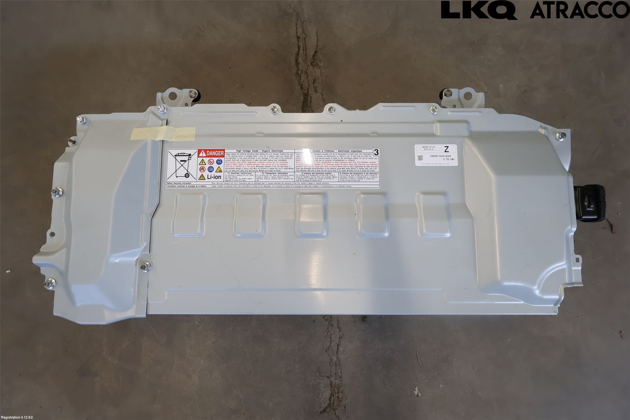 Toyota COROLLA 19- Batteri Högspänning