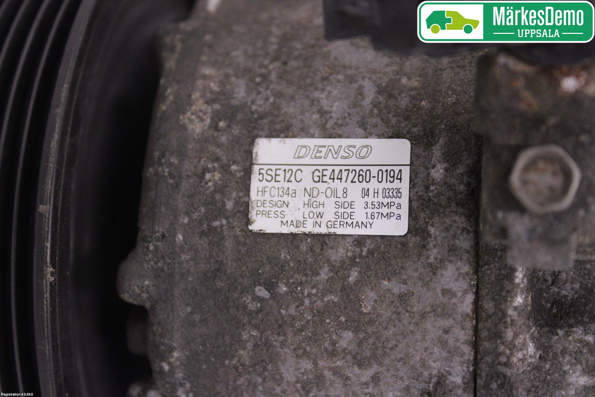 Toyota COROLLA VERSO 04-07 Ac Kompressor