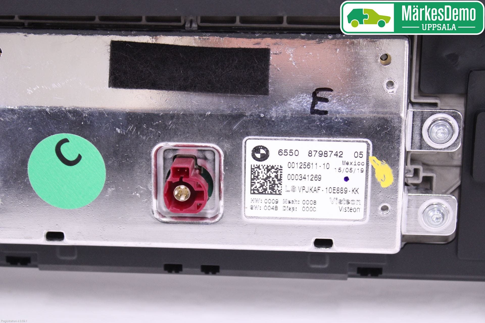 BMW 3 G20/G21/G80/G81 19- Bildskärm