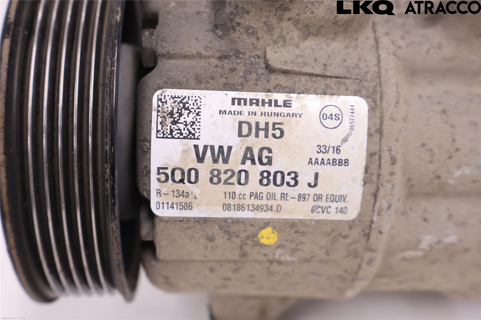 Volkswagen VW CADDY 16-20 Ac Kompressor