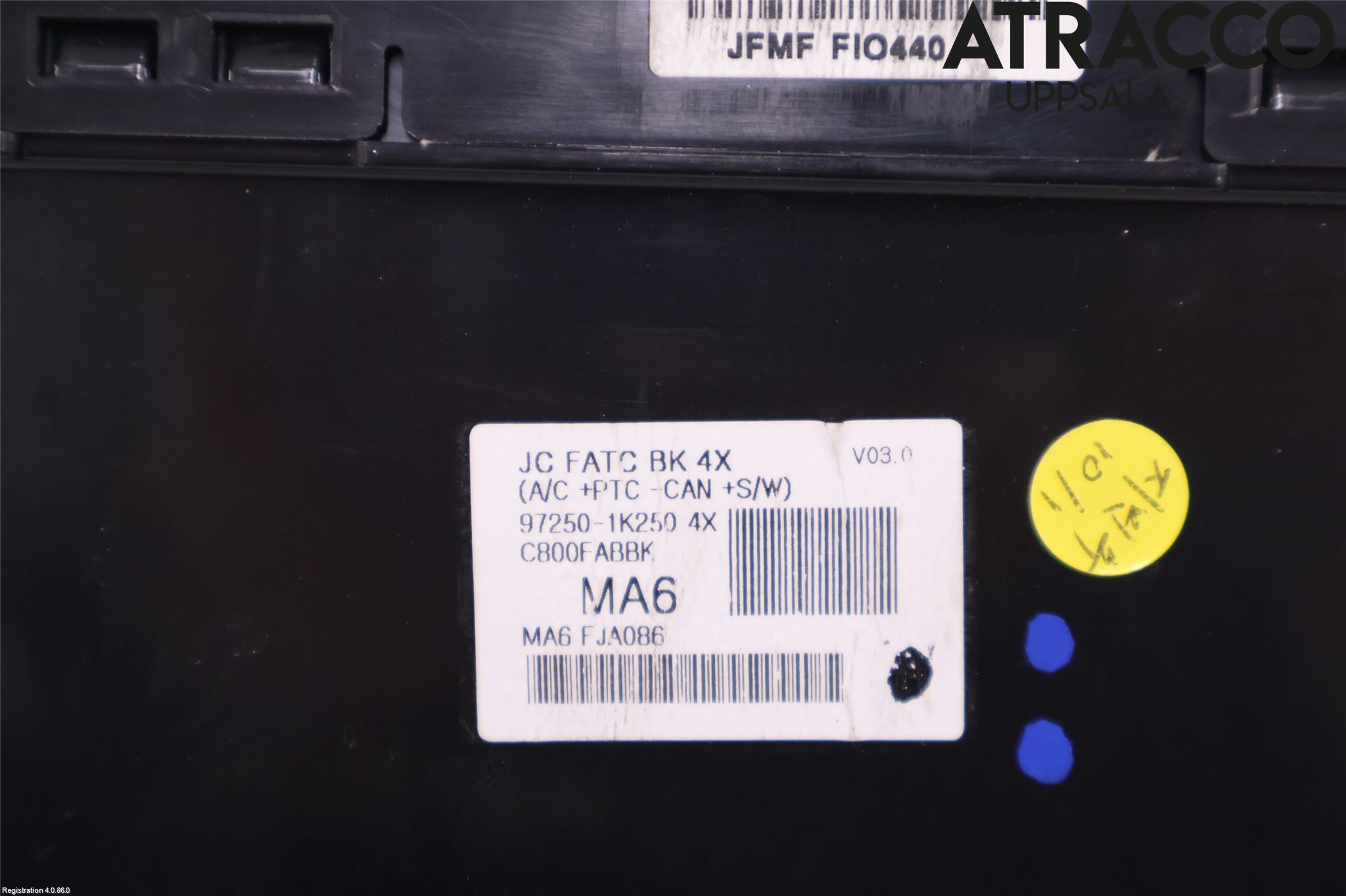 Hyundai ix20 Ac Styrenhet Ac Manöveren