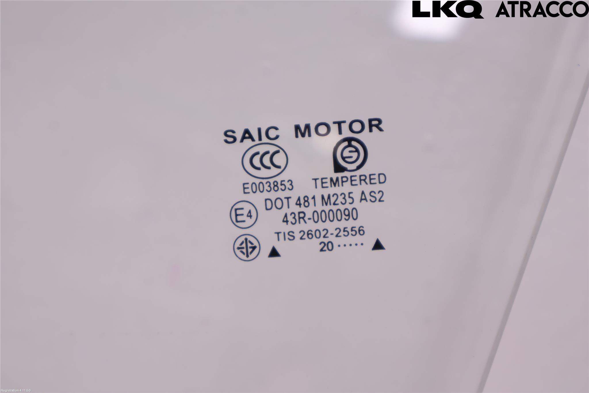 MG ZS EV 20- Dörruta Bak Vänster