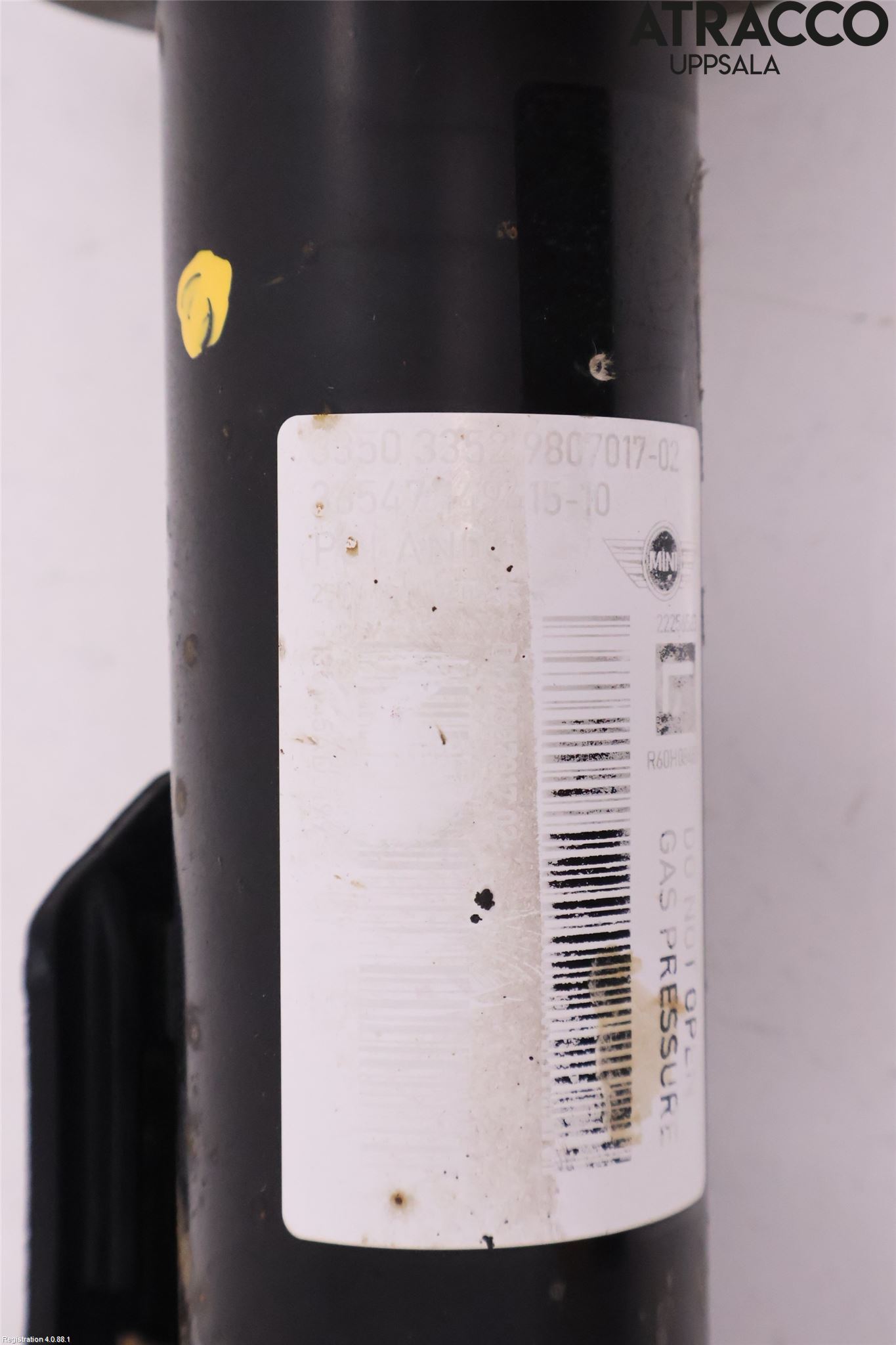 Mini PACEMAN R61 12-17 Fjäderben Bak Vänster