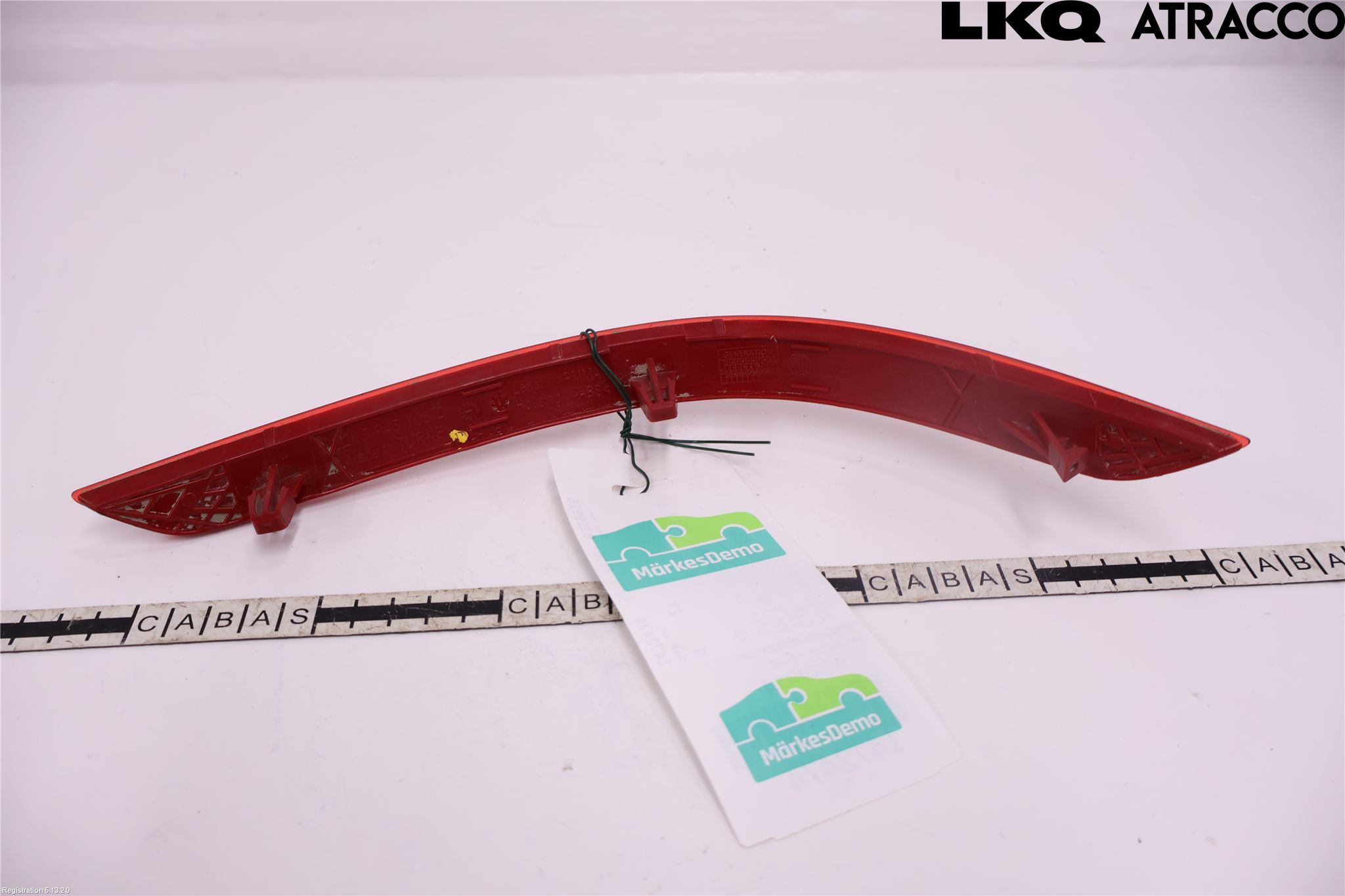 Volkswagen VW CADDY 16-20 Dimljus/Reflex Bak