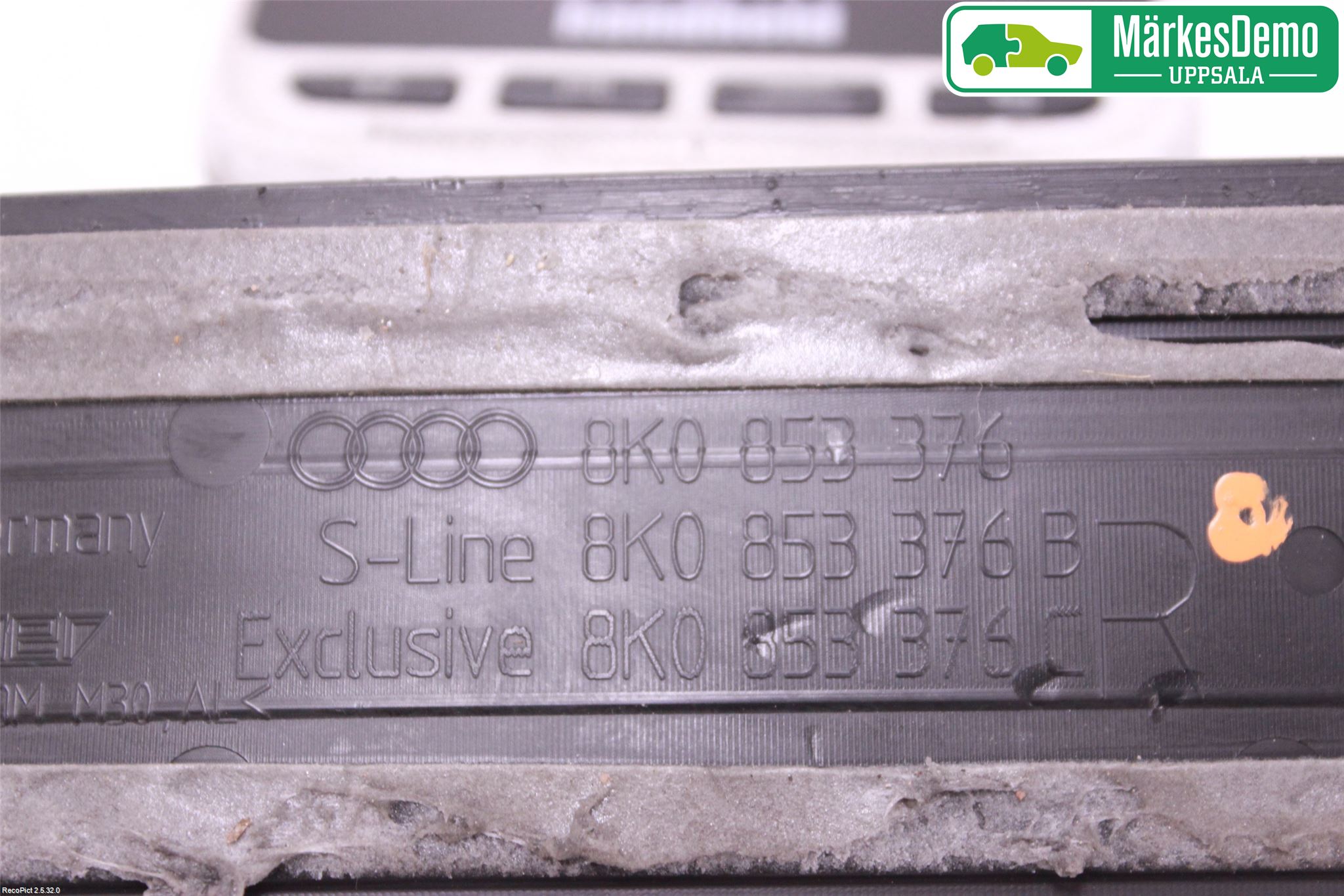 Audi A4/S4 08-11 Inr Tröskel-Insteg