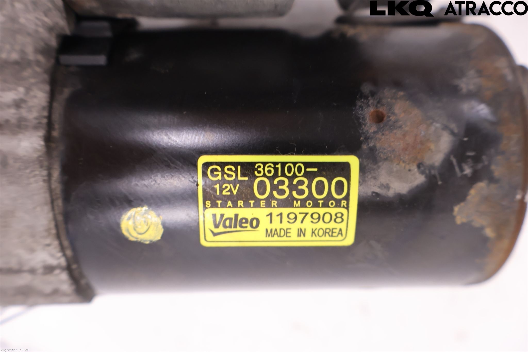 Kia PICANTO 12-17 Startmotor