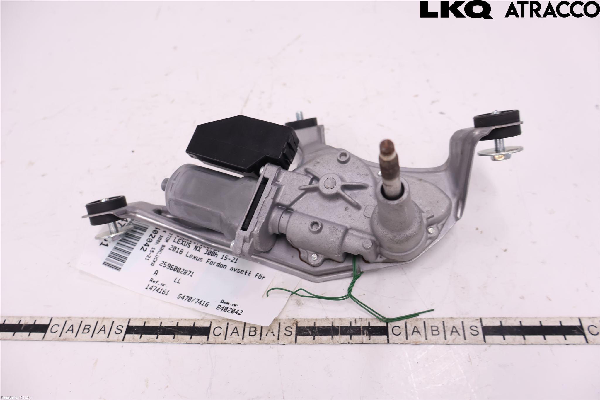 Lexus NX 300h 15-21 Torkarmotor Baklucka
