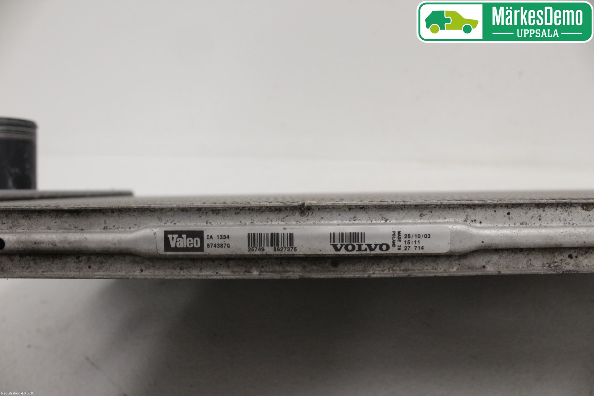 Volvo XC90 03-06 Laddluft-Intercooler Kyl