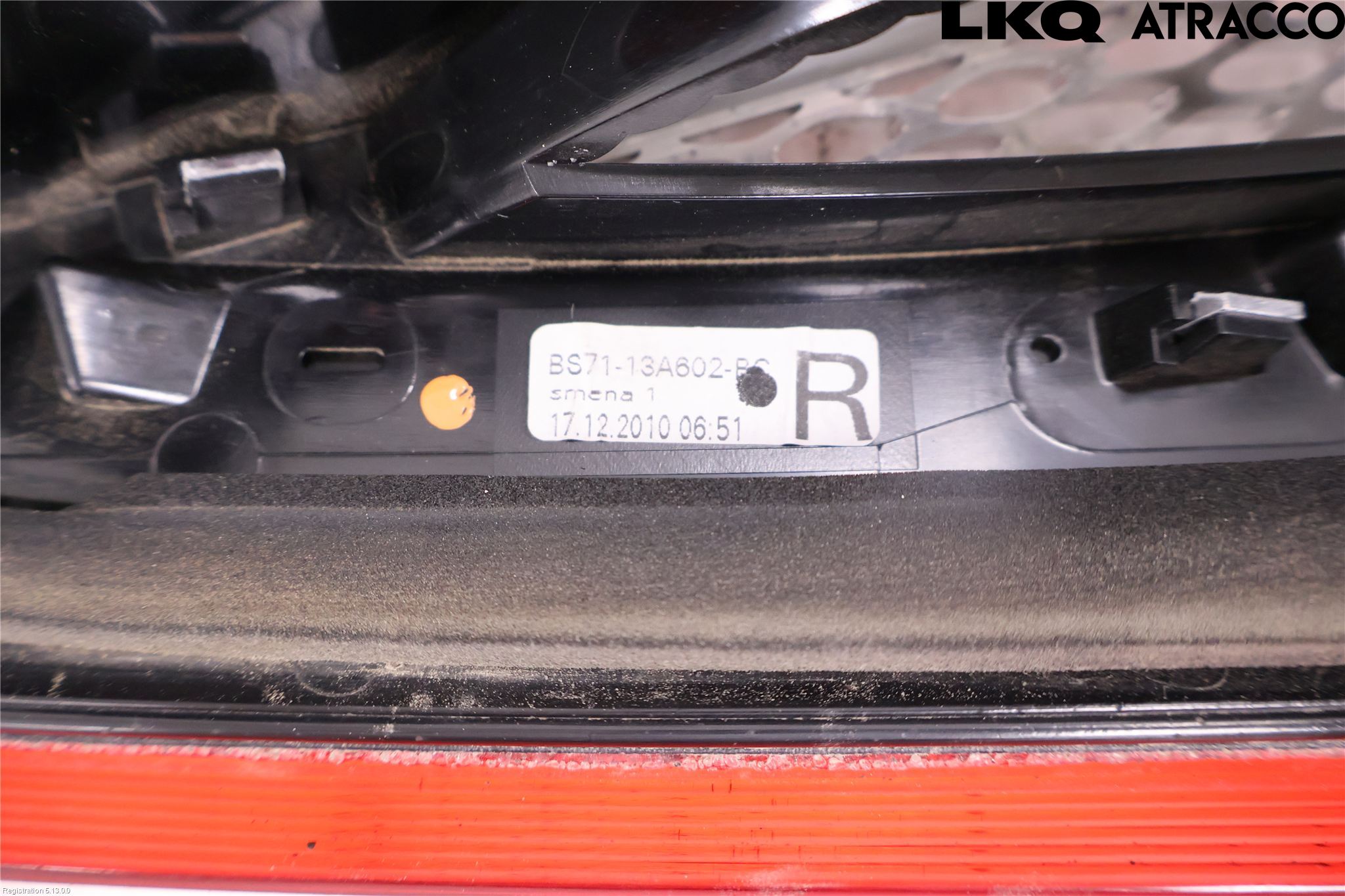 Ford MONDEO 07-15 Bakljus Lucka Hö