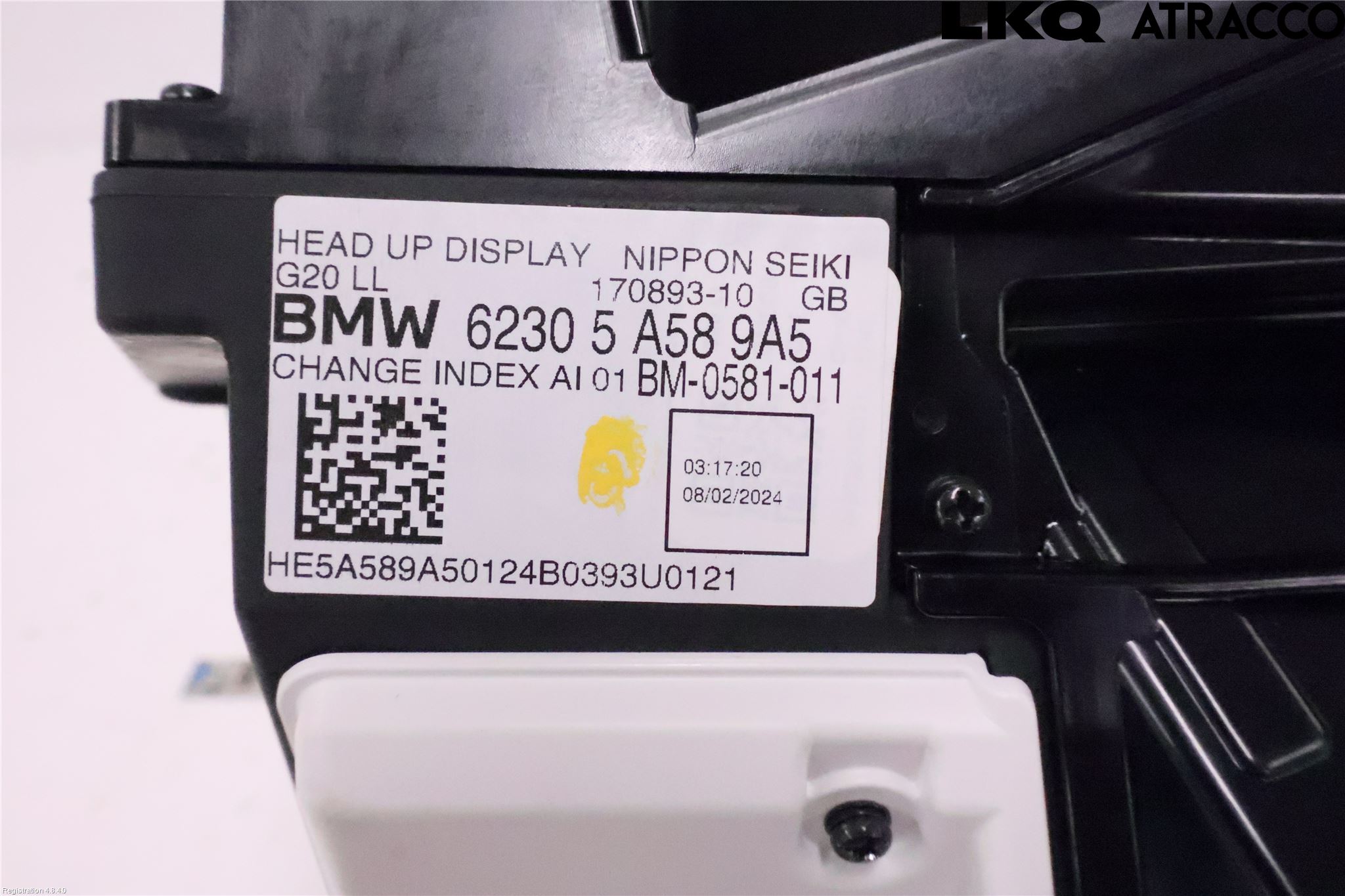 BMW 3 G20/G21/G80/G81 19- Instrument Hast